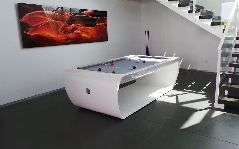 The Blacklight billiard table