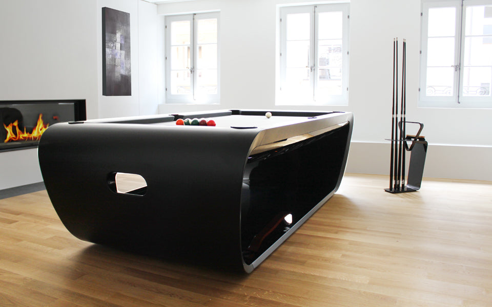 The Blacklight billiard table