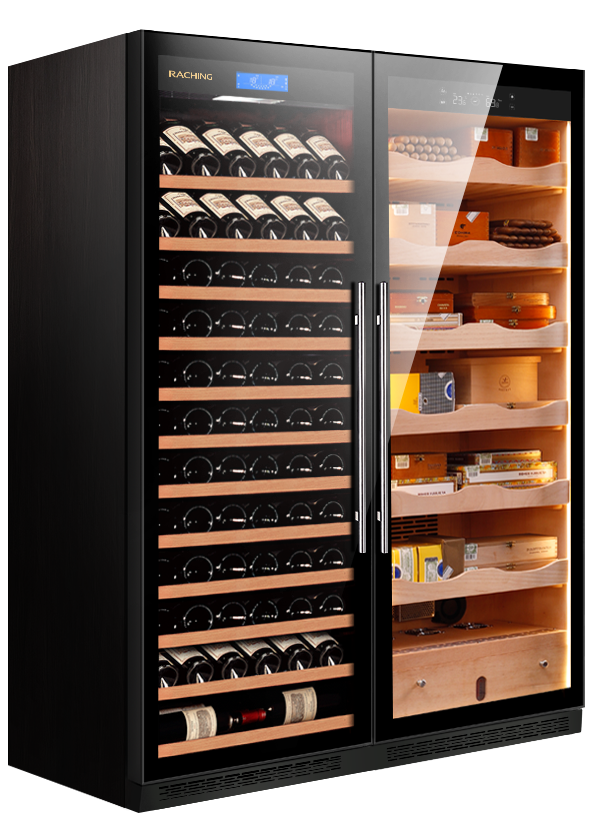 CS600 (cigar area+wine area) Cigar Humidor