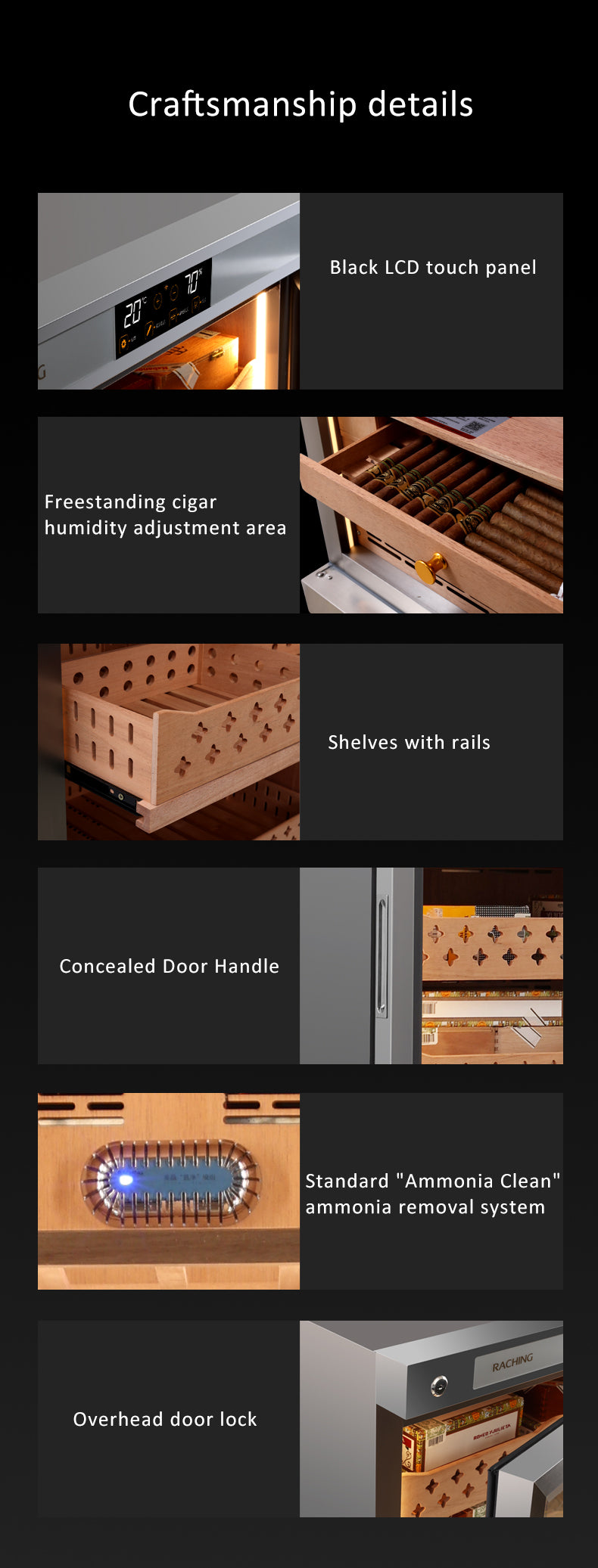 CT48A Cigar Humidor