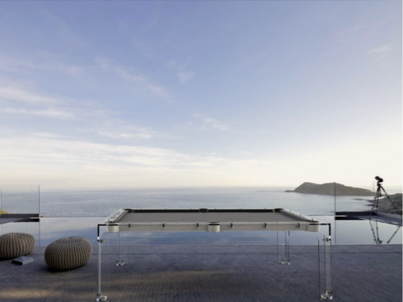 The Carat Light pool table