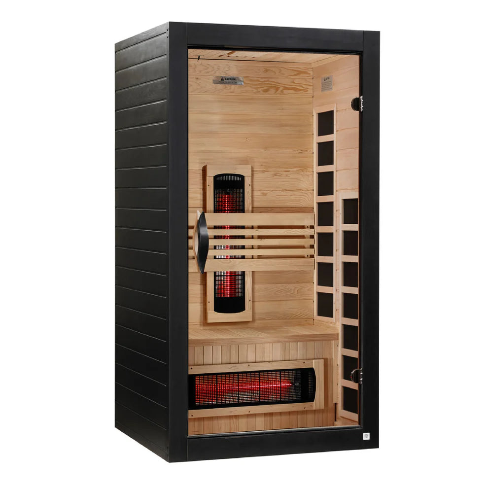 Dynamic Santorini 1-2-Person Full Spectrum Near Zero EMF FAR Infrared Sauna