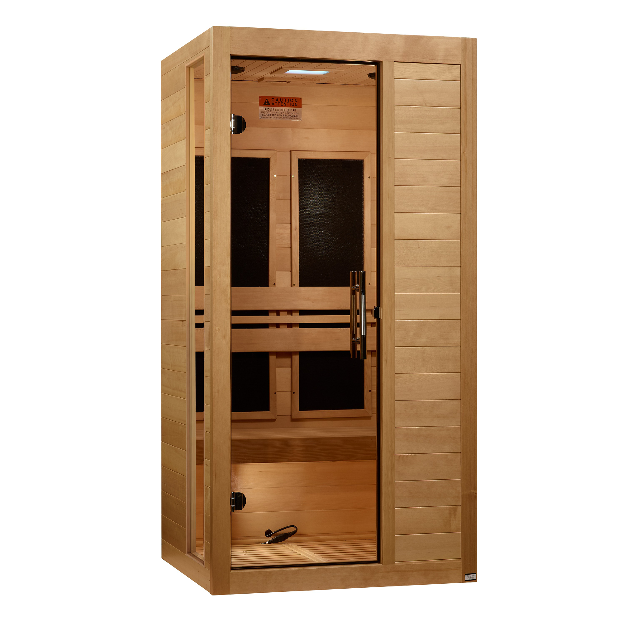 Dynamic Veneto Elite 1-2-person Ultra Low EMF FAR Infrared Sauna