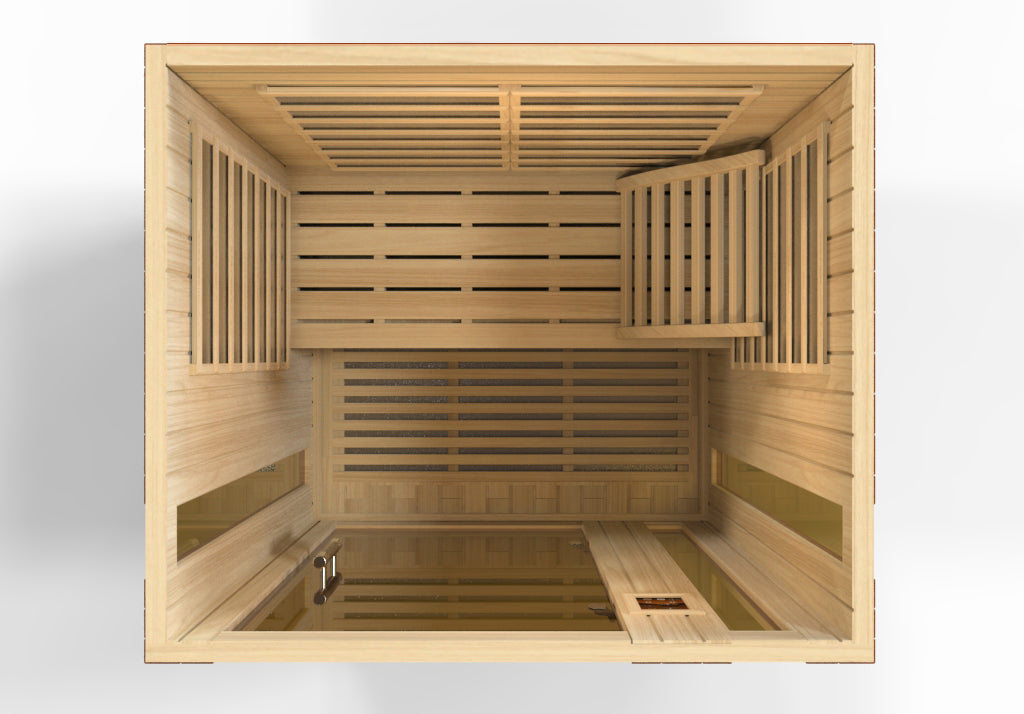 Dynamic Vittoria Elite 2-person Ultra Low EMF FAR Infrared Sauna
