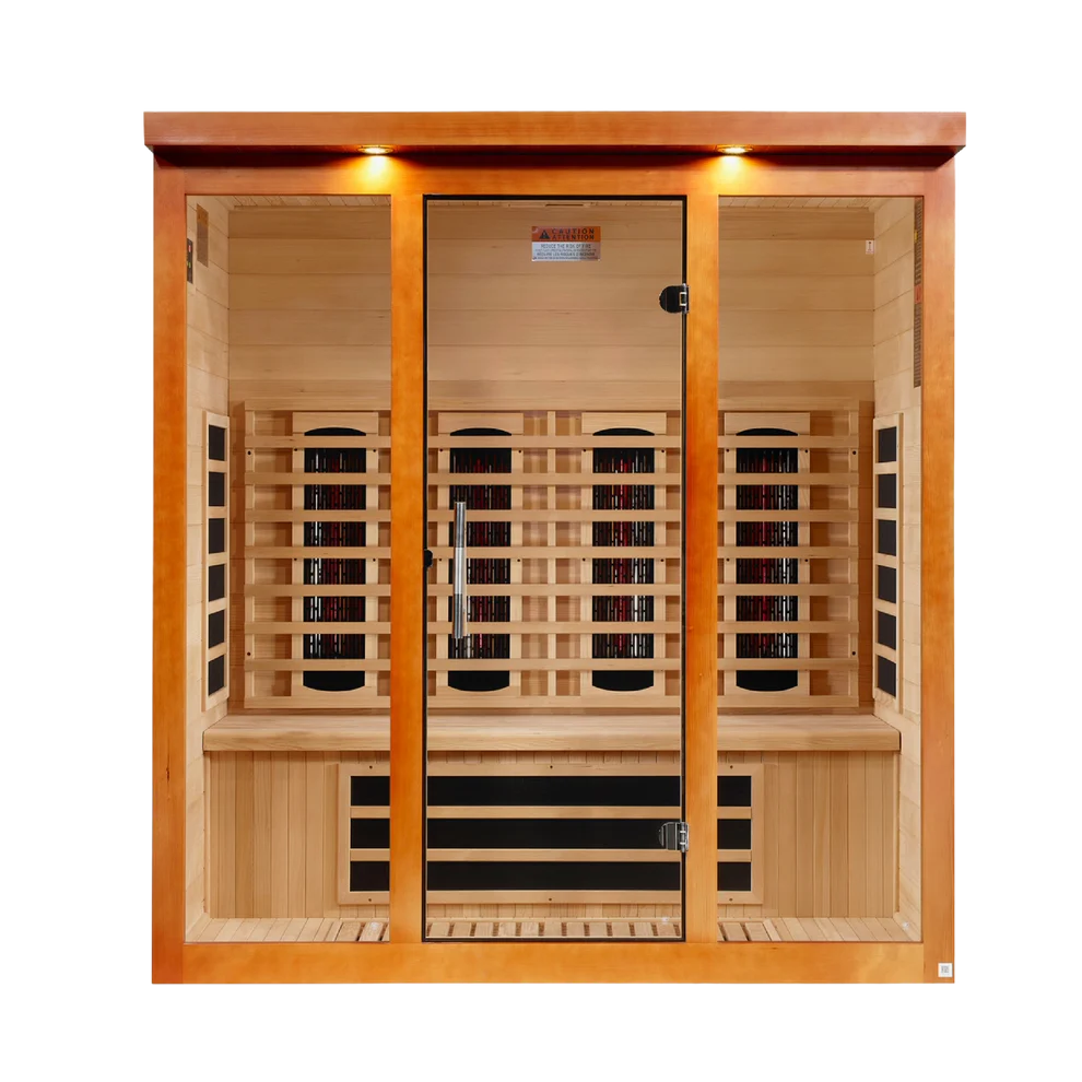 Dynamic Vila Grande 4-Person Full Spectrum Near Zero EMF FAR Infrared Sauna