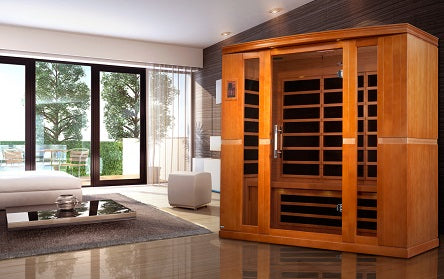 Dynamic Bergamo Elite 4-person Ultra Low EMF FAR Infrared Sauna