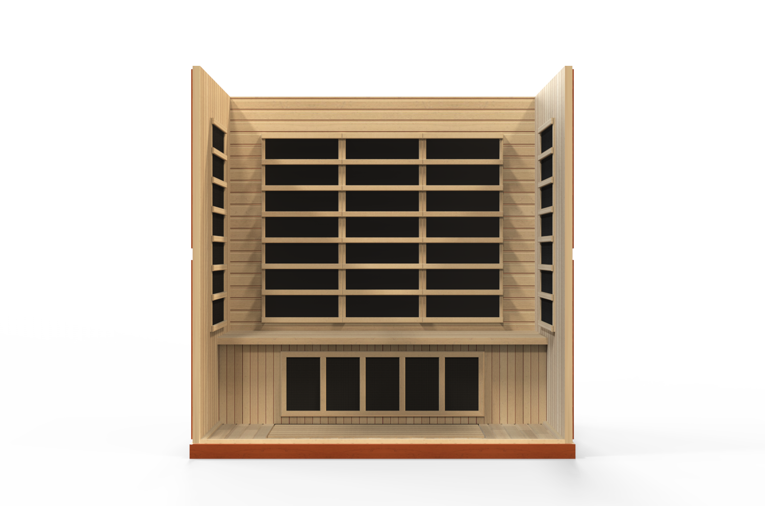 Dynamic Bergamo Elite 4-person Ultra Low EMF FAR Infrared Sauna