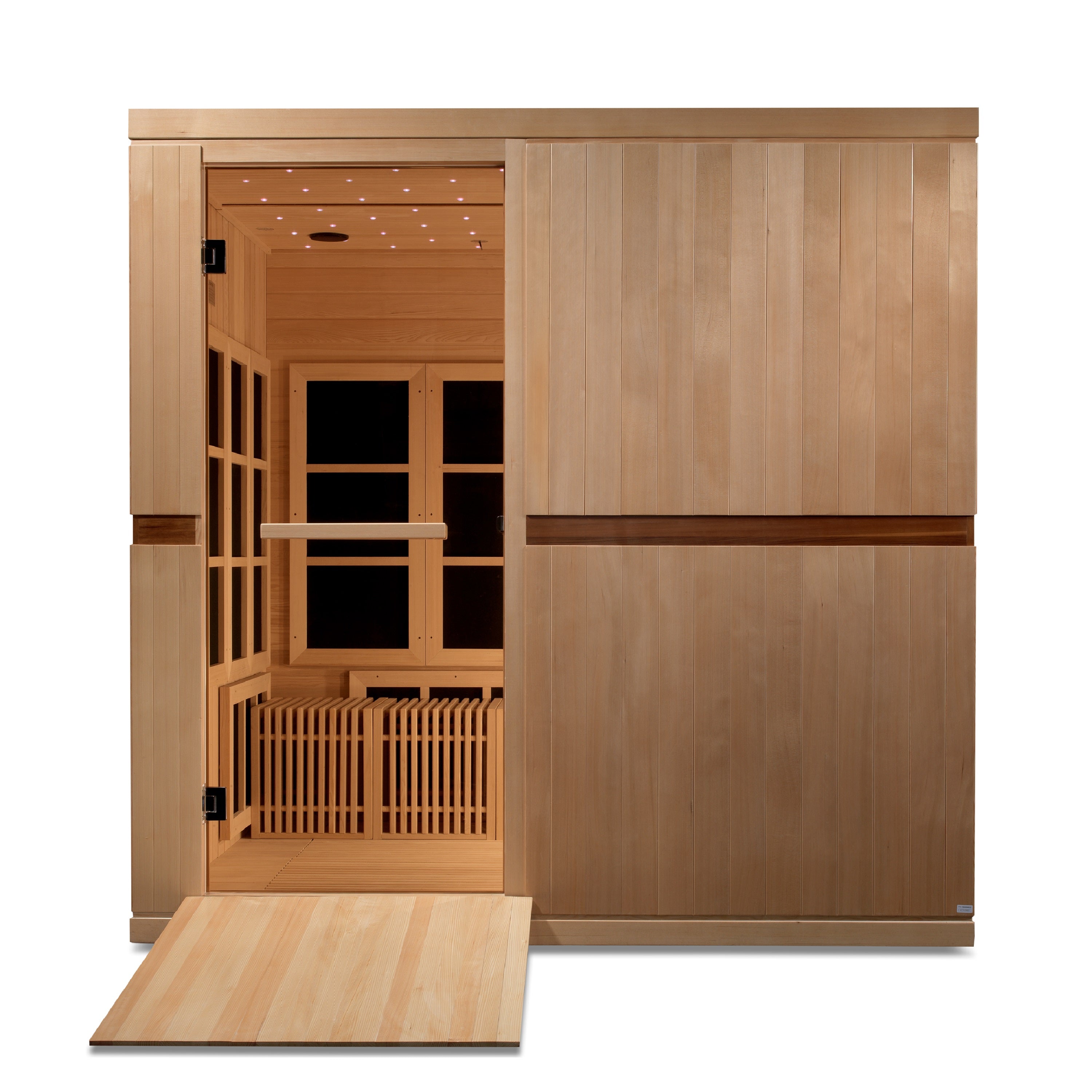 Golden Designs Catalonia 8-person PureTech™ Near Zero EMF FAR Infrared Sauna