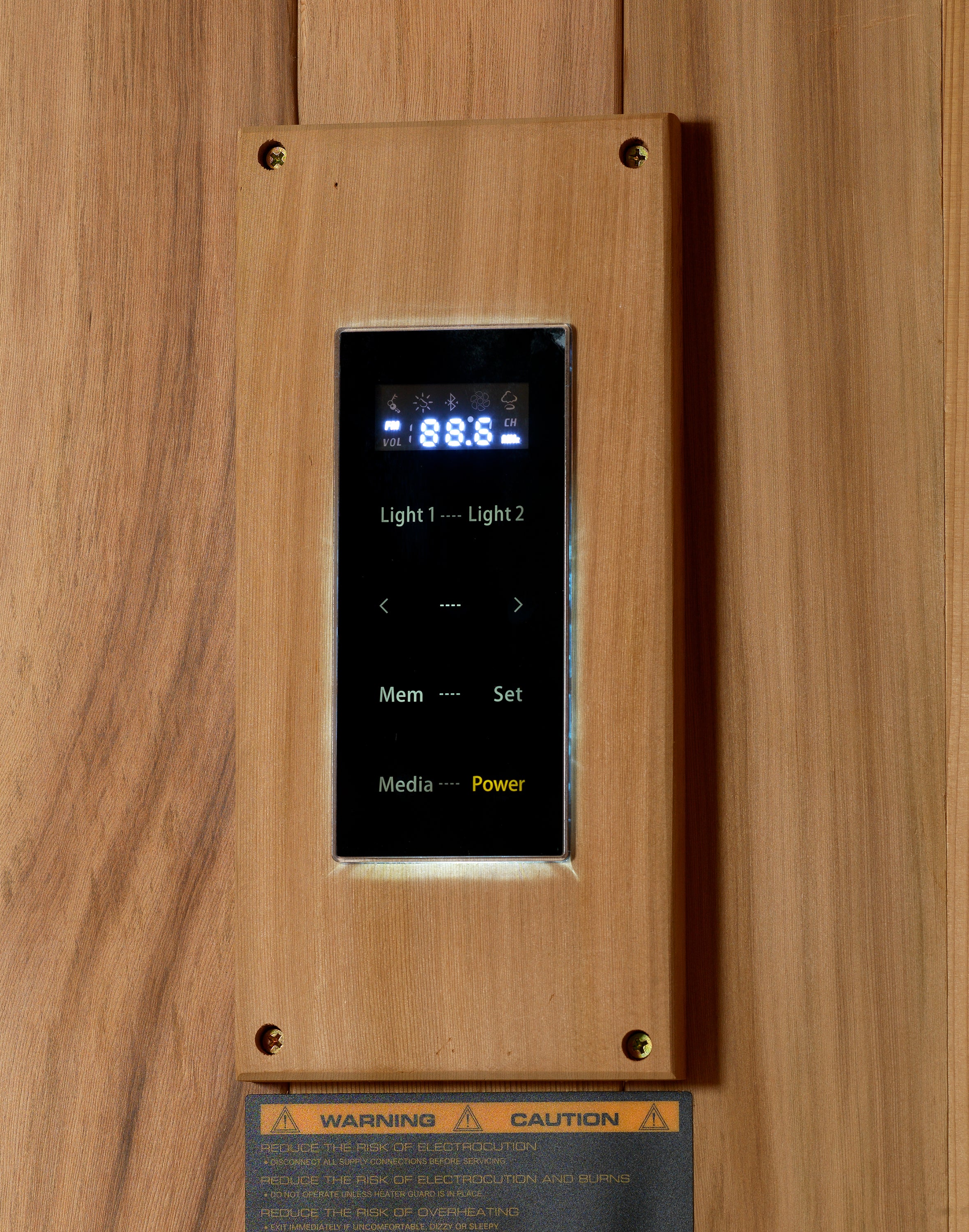 Golden Designs 2025 "Osla Edition" 6 Person Traditional Sauna - Canadian Red Cedar Interior and Pacific Premium Clear Cedar Exterior
