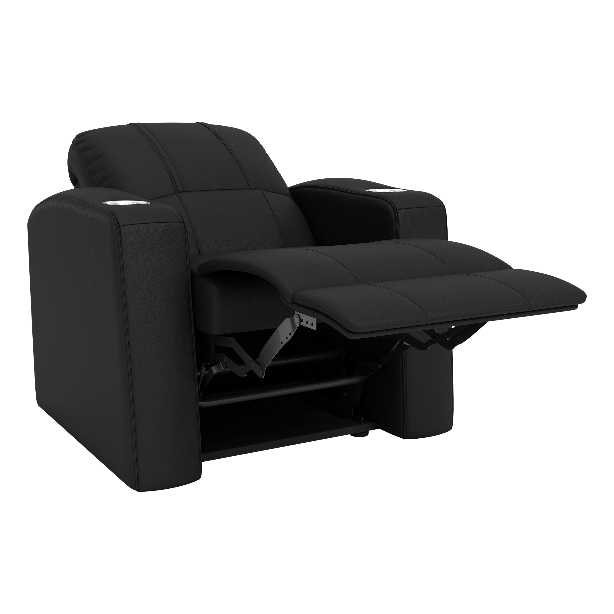 Relax Home Theater Recliner with Duke University Iron D Primary Logo