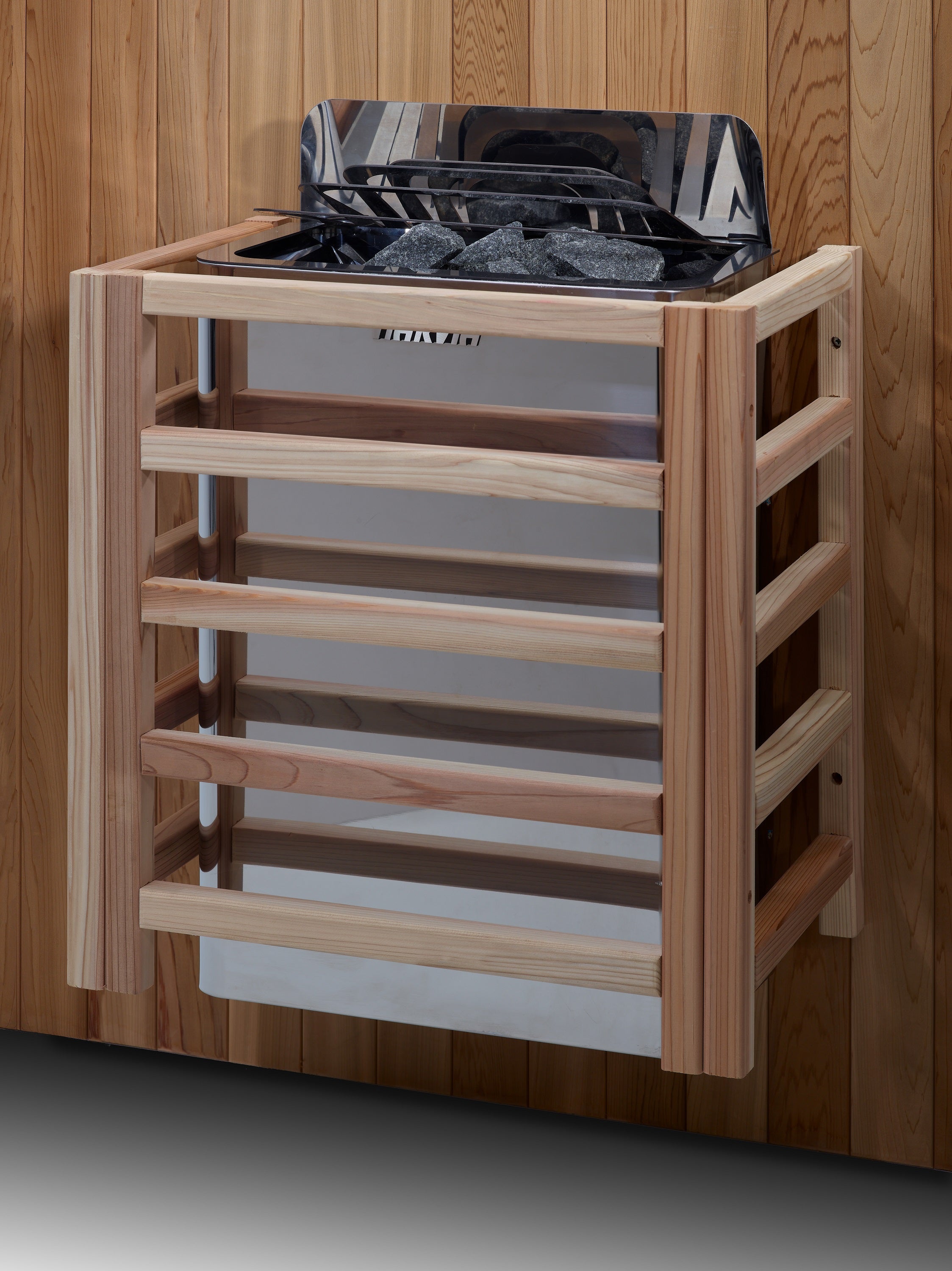 Golden Designs "Hanko Edition" 2 Person Indoor Traditional Sauna (GDI-7202-01) - Canadian Red Cedar Interior