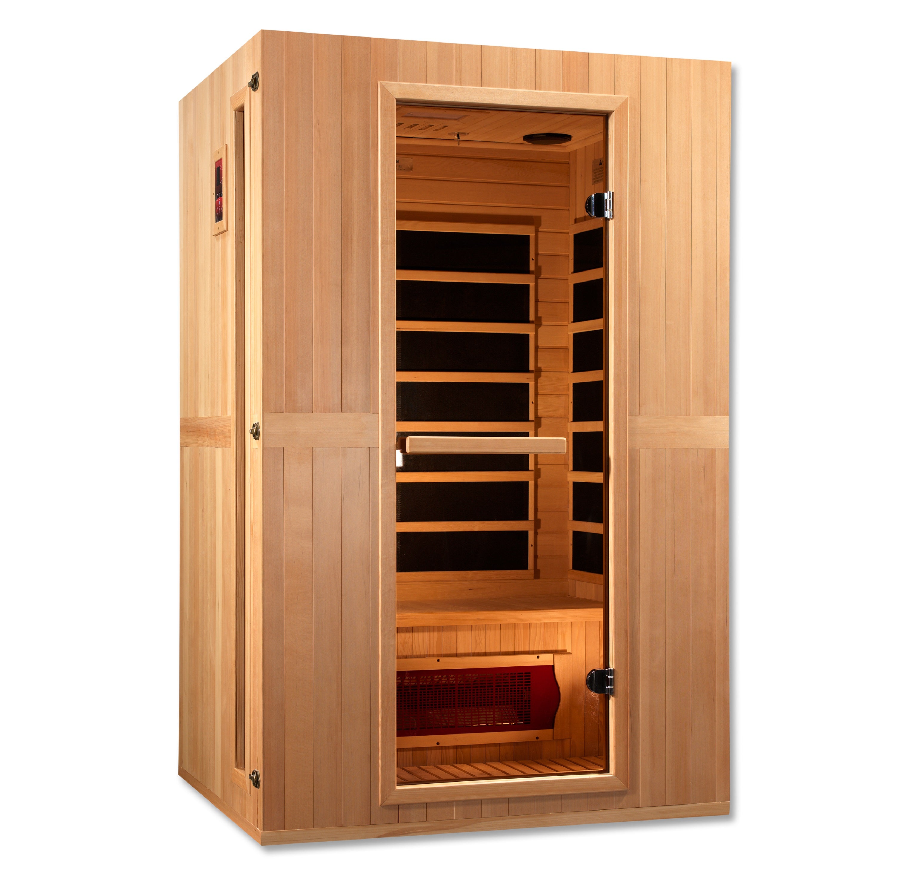 Maxxus 2-Person Low EMF FAR Infrared Sauna (Canadian Hemlock)