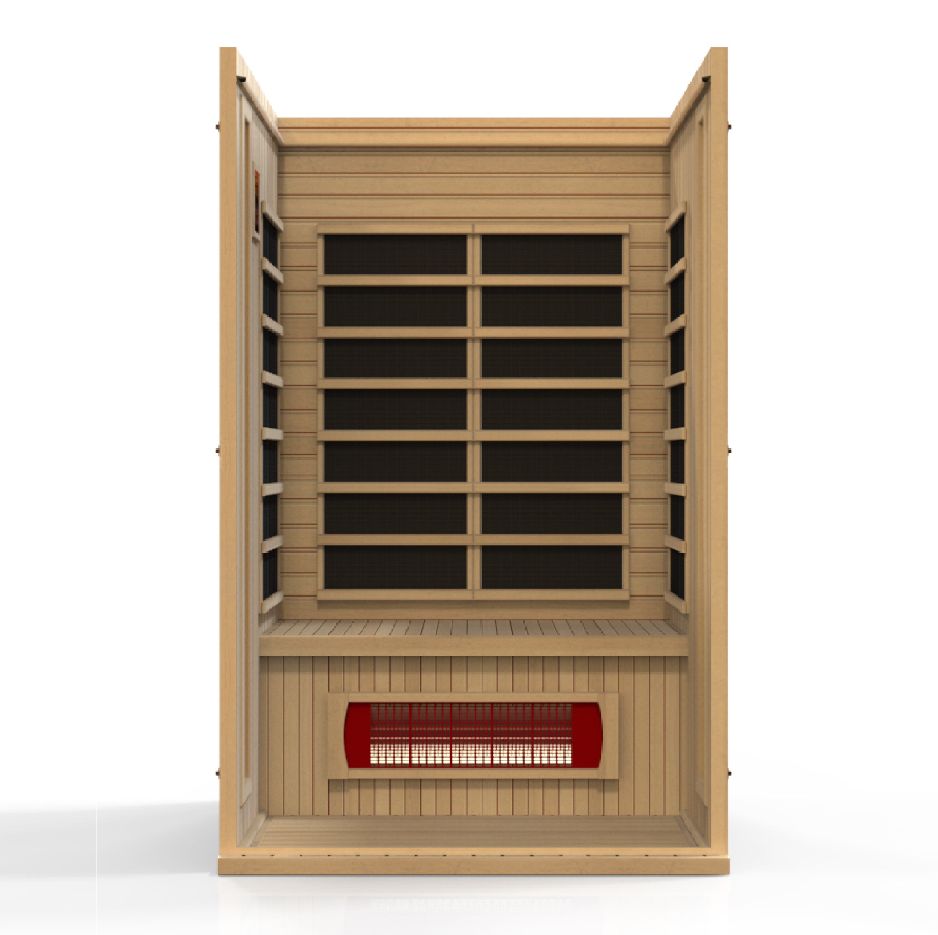 Maxxus 2-Person Low EMF FAR Infrared Sauna (Canadian Hemlock)