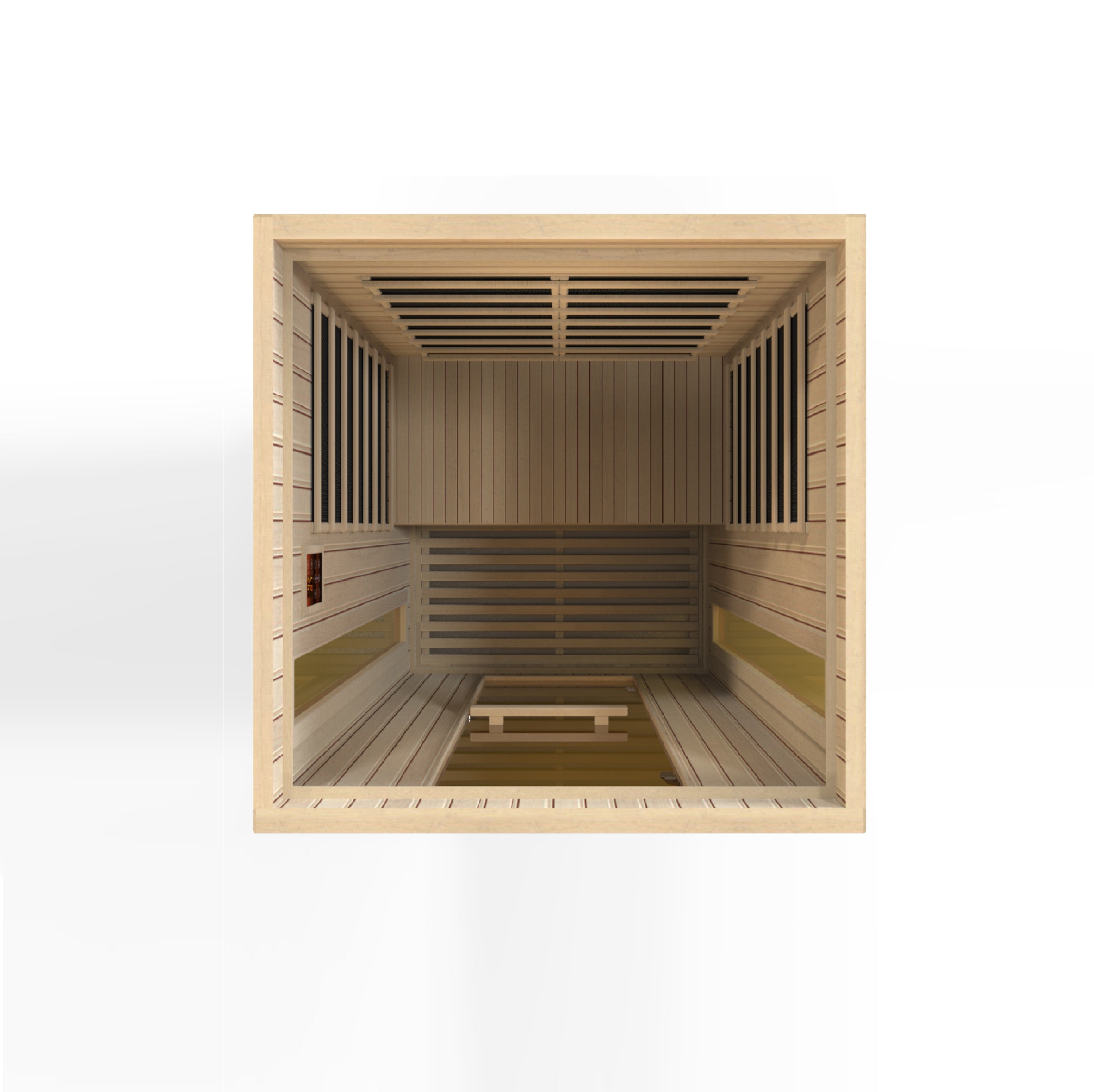 Maxxus 2-Person Low EMF FAR Infrared Sauna (Canadian Hemlock)
