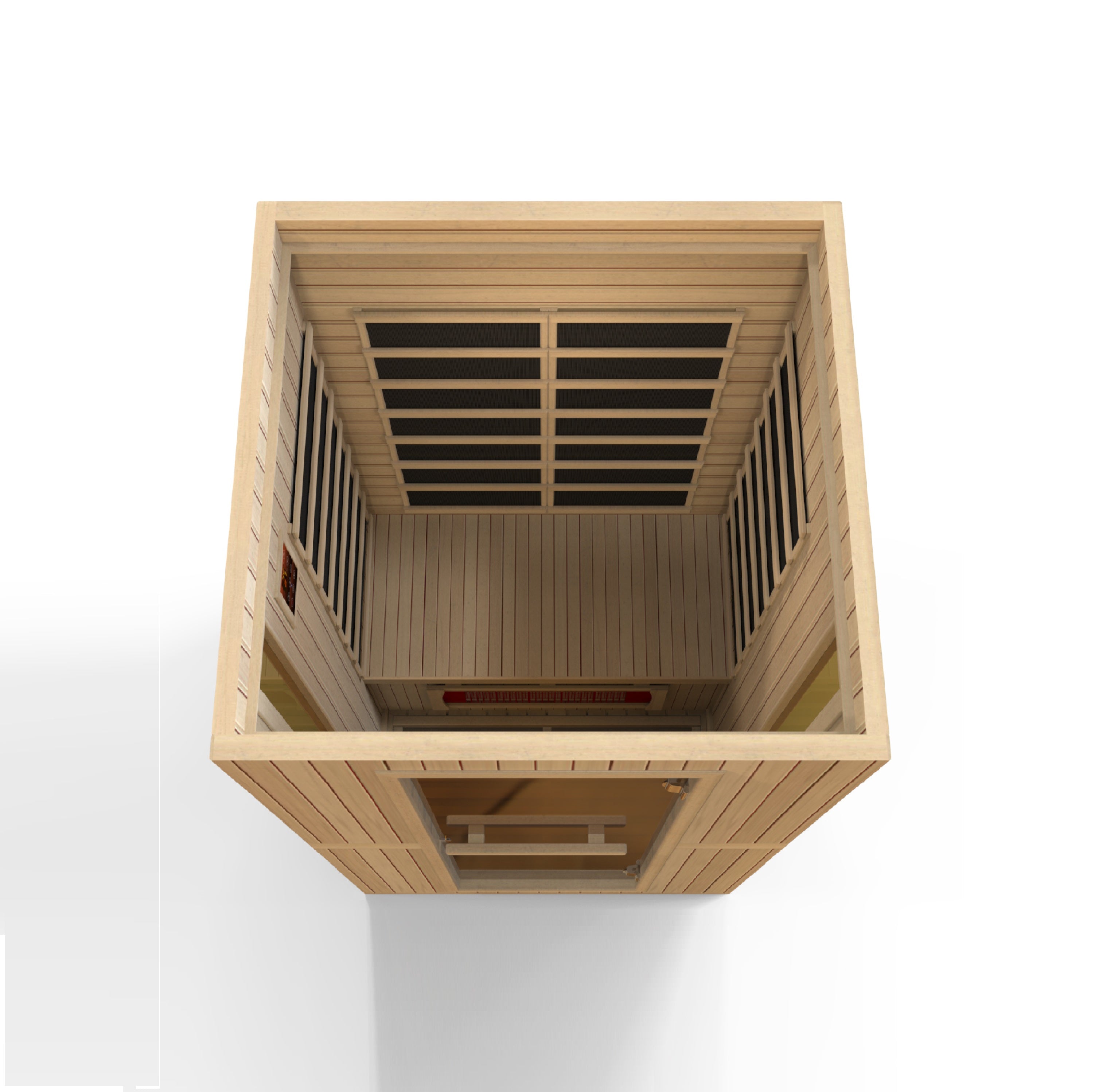 Maxxus 2-Person Low EMF FAR Infrared Sauna (Canadian Hemlock)