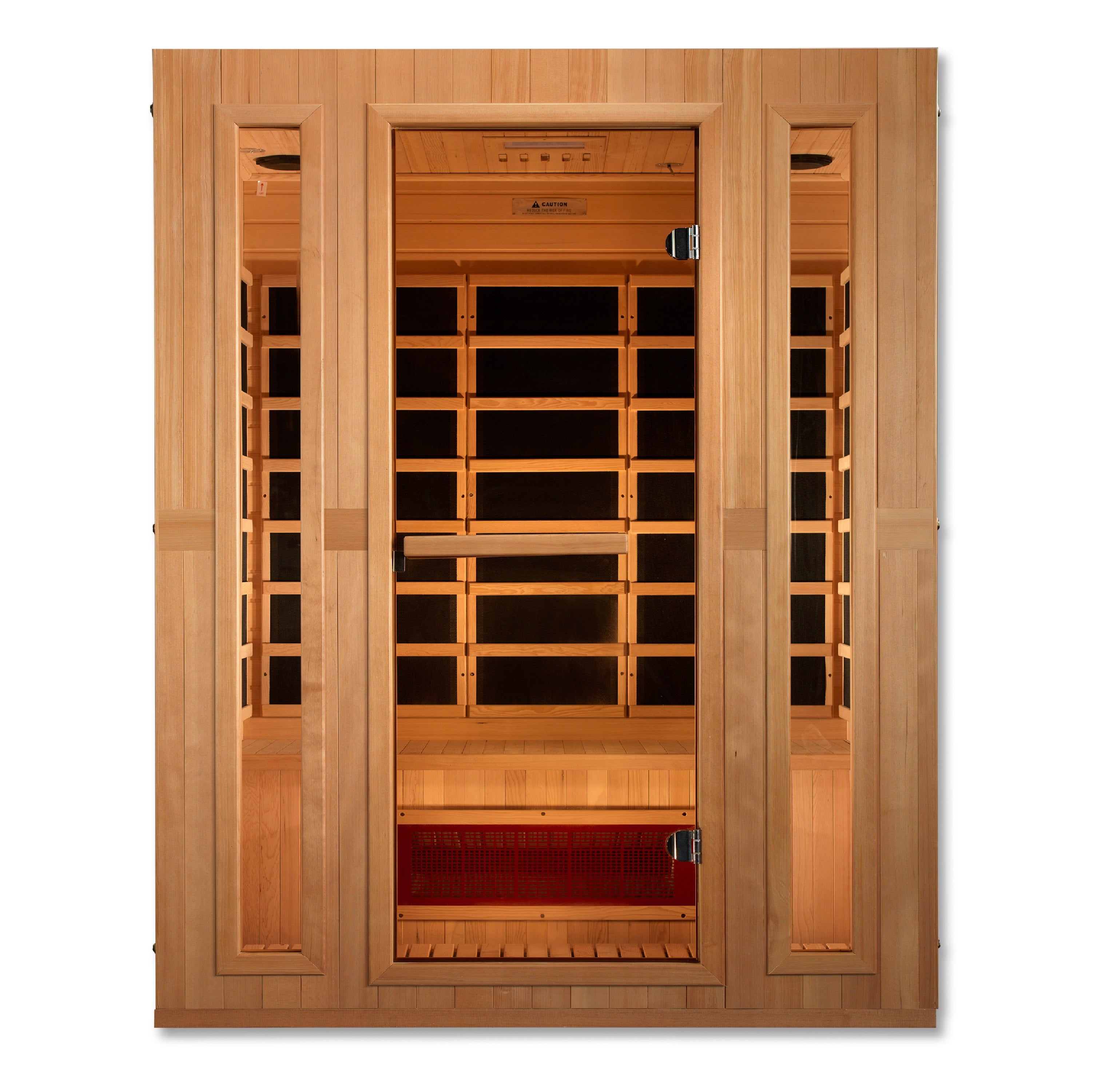 Maxxus 3-Person Low EMF FAR Infrared Sauna (Canadian Hemlock)