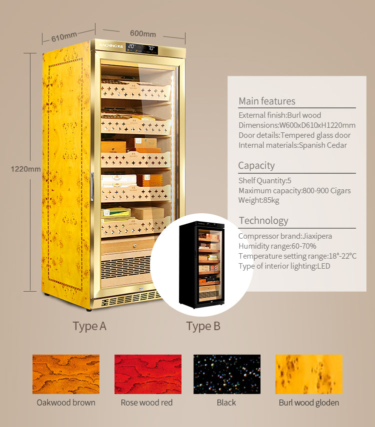 MON1800A Cigar Humidor