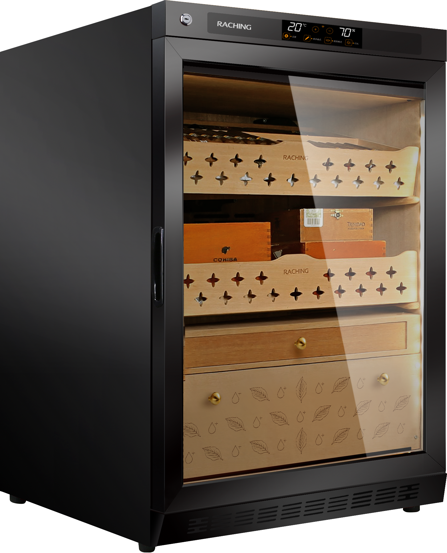 MON800A Cigar Humidor
