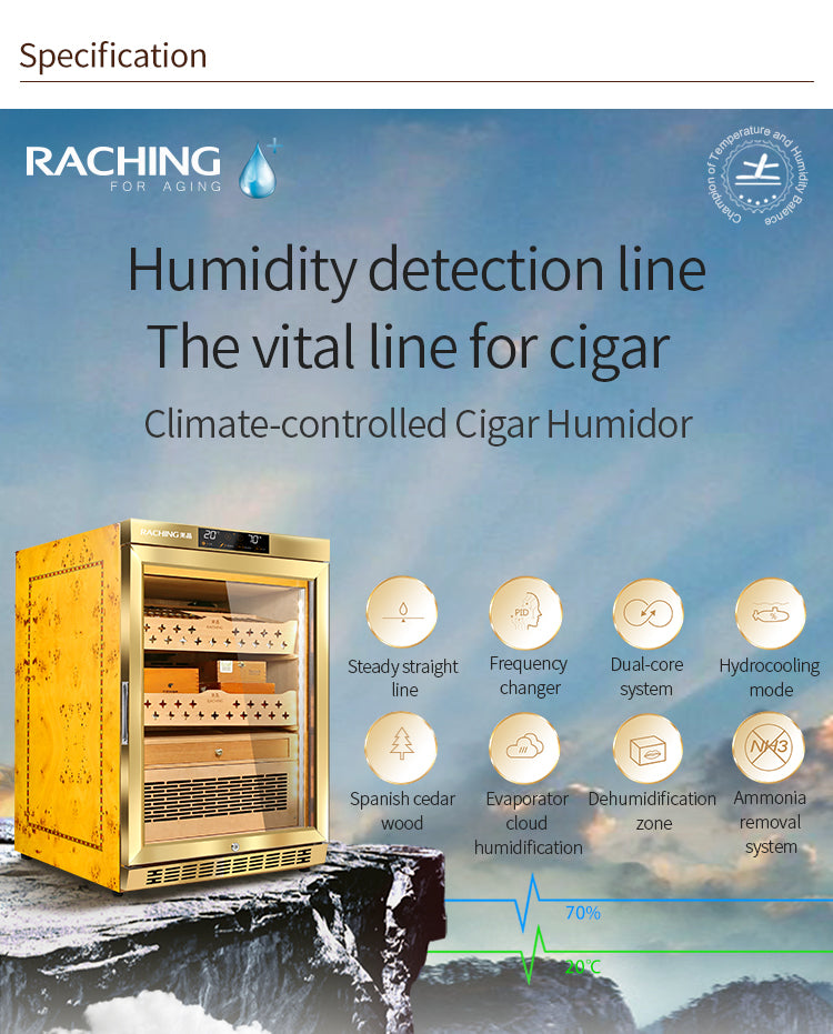 MON800A Cigar Humidor