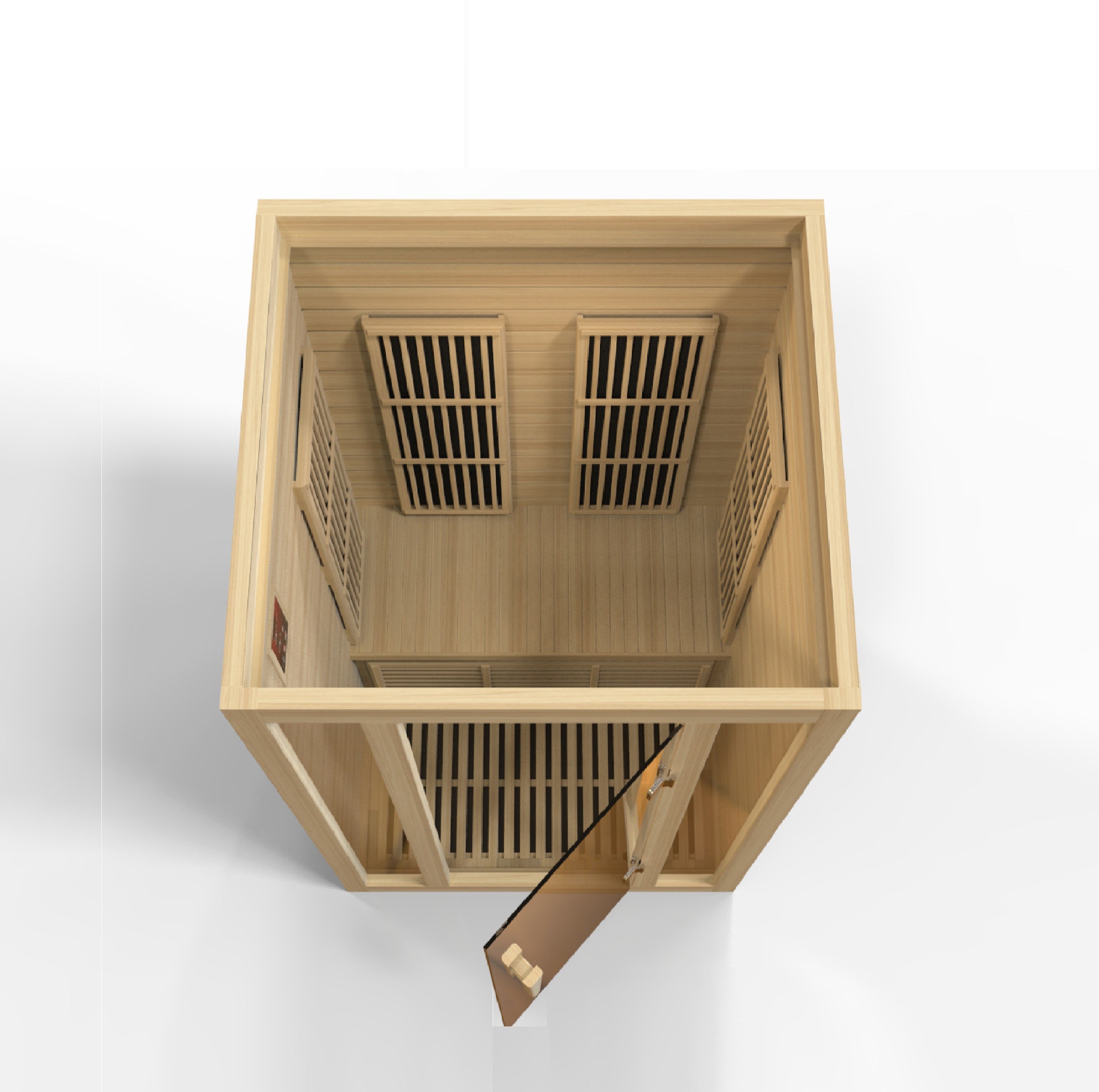 Maxxus Seattle 2-Person Near Zero EMF FAR Infrared Sauna (Canadian Hemlock)
