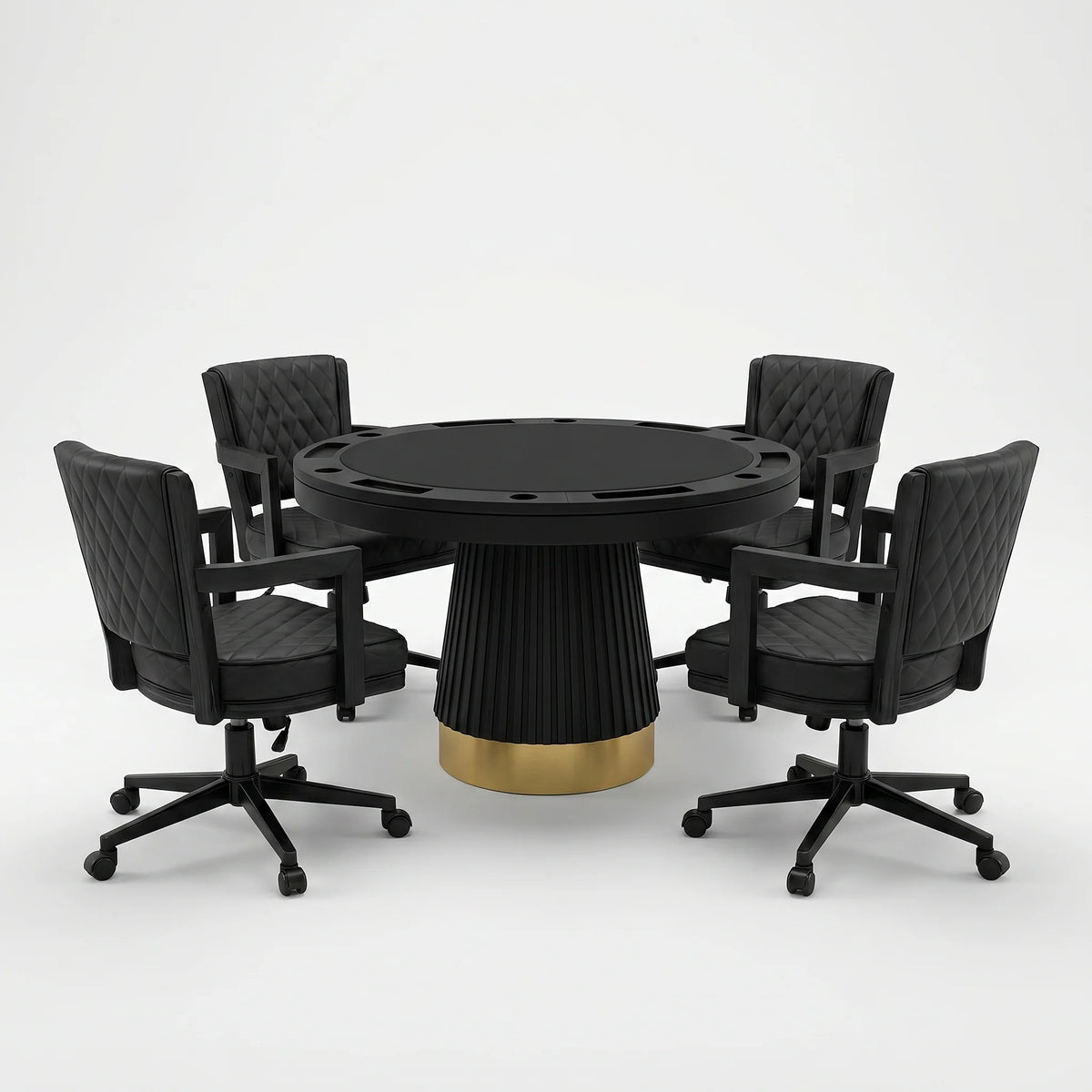 PROHIBITION SERIES 48" 2 IN 1 POKER TABLE