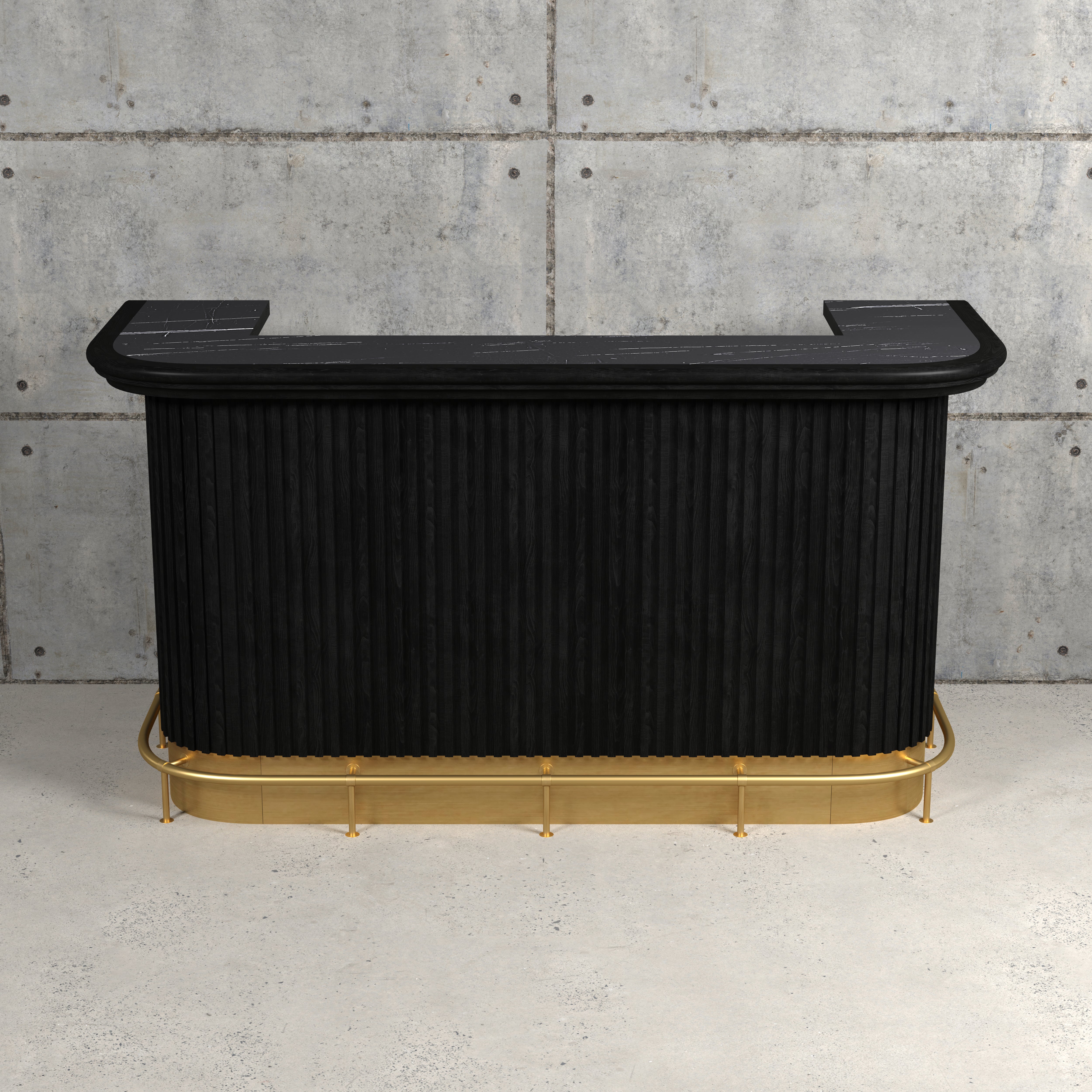 PROHIBITION SERIES 84" COCKTAIL BAR