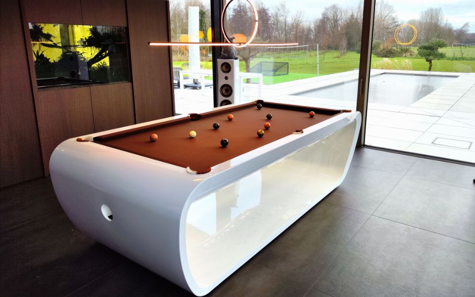 The Blacklight billiard table