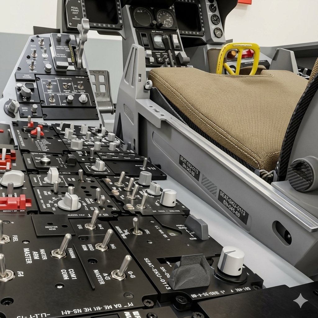 F16 MR Pro (VR / MR Cockpit for Education and Enthusiast)