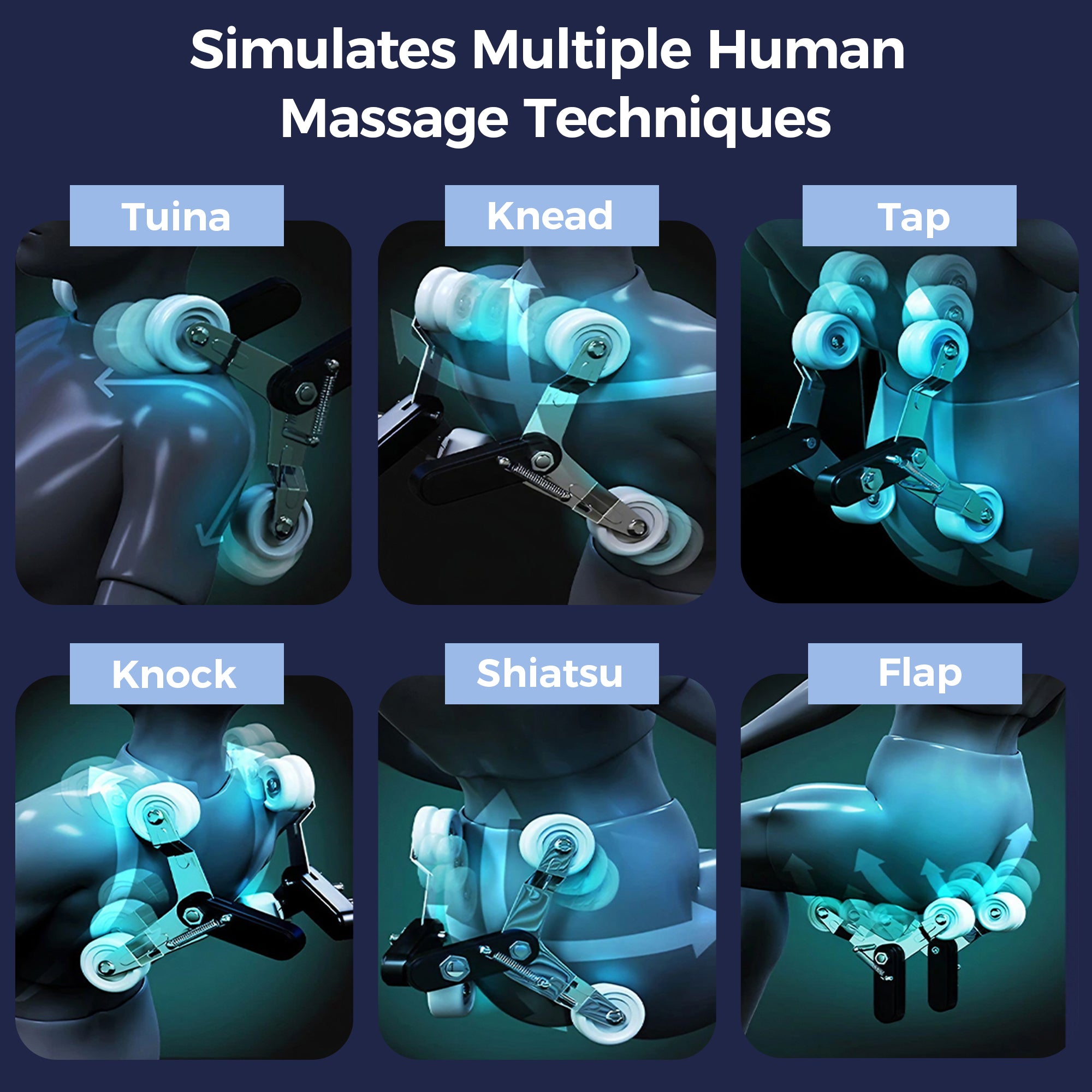 WANKO Bliss SL-Track Zero Gravity Full Body Recliner Massage Chair