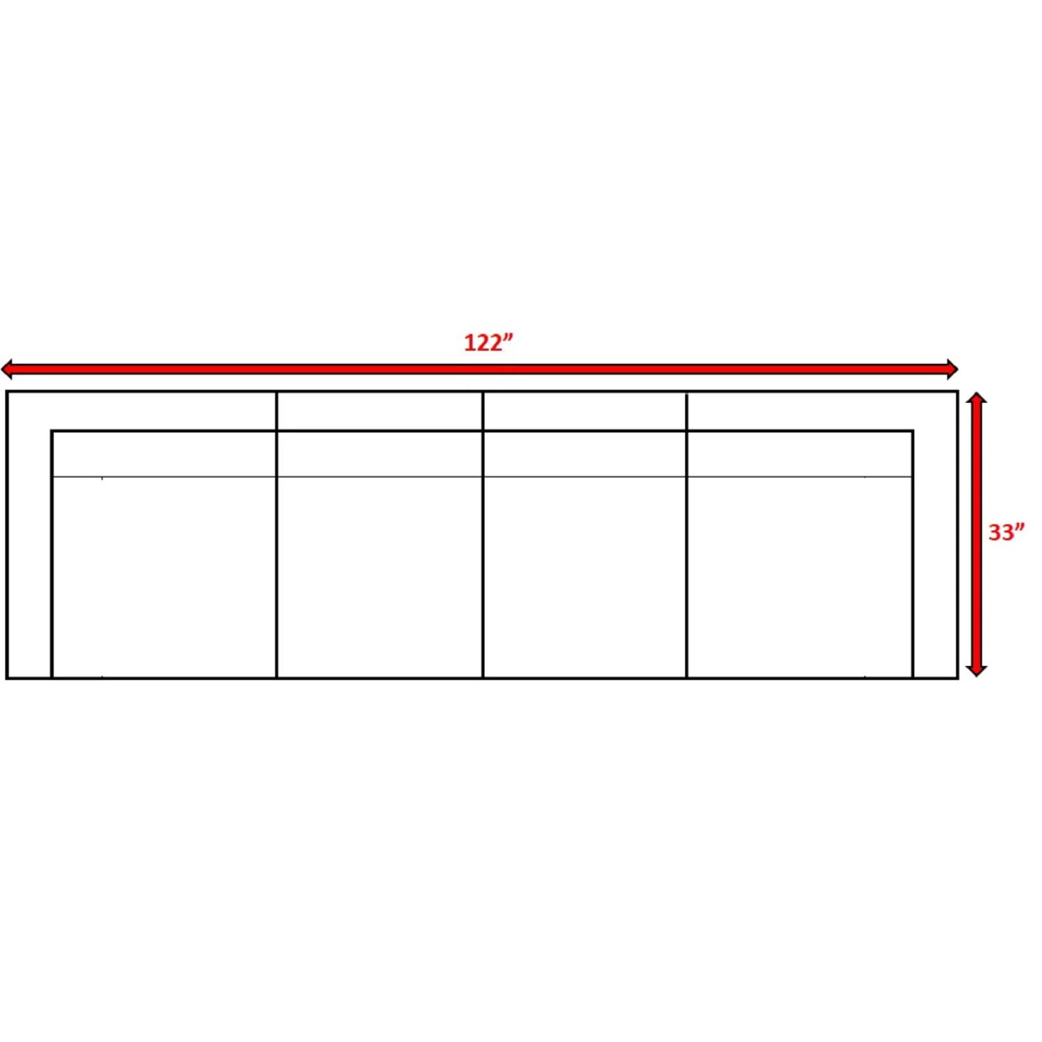 Contemporary Outdoor Rattan Wicker Sectional Seating Group With Cushions