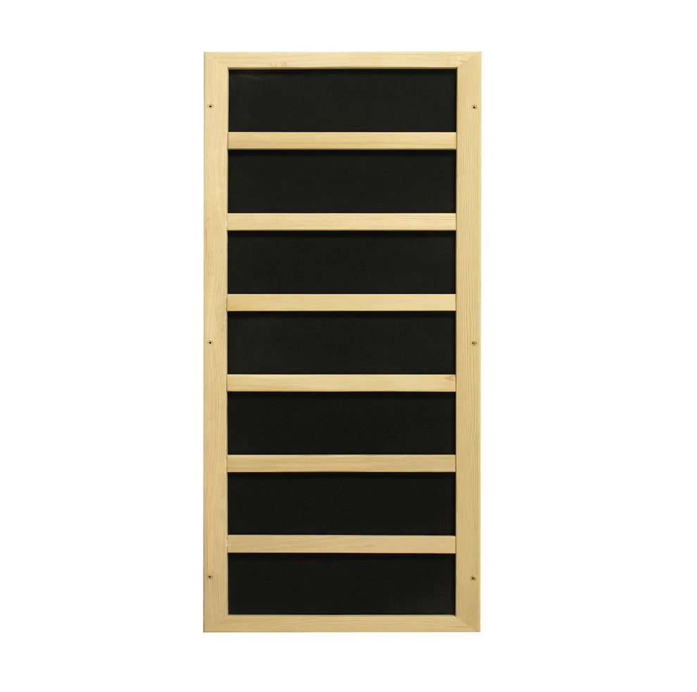 Dynamic Gracia 1-2-Person Full Spectrum Near Zero EMF FAR Infrared Sauna (Canadian Hemlock)