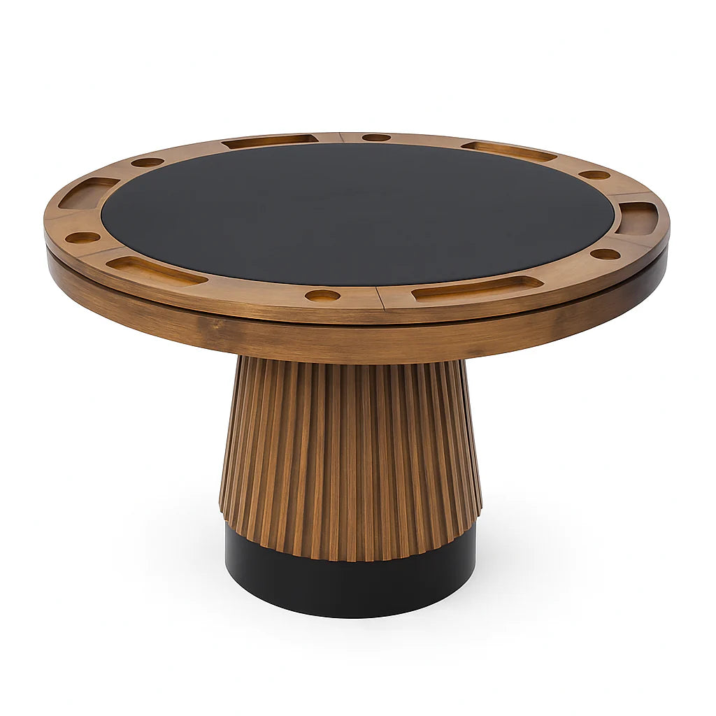 PROHIBITION SERIES 48" 2 IN 1 POKER TABLE