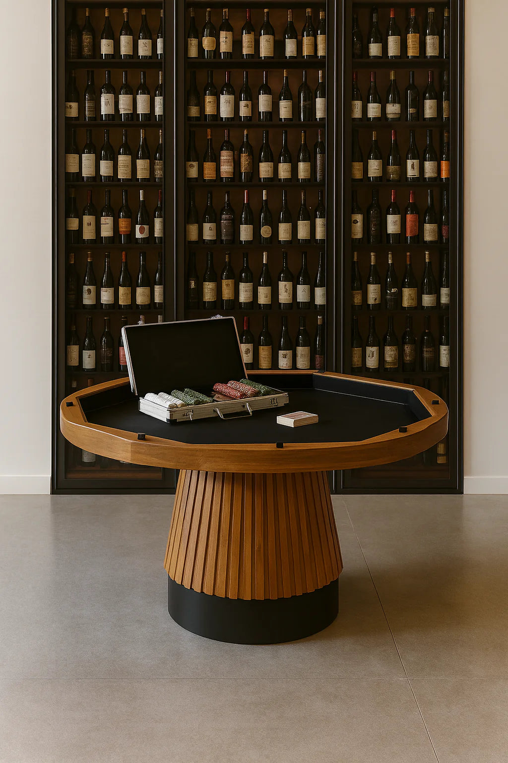 PROHIBITION SERIES 48" 2 IN 1 POKER TABLE