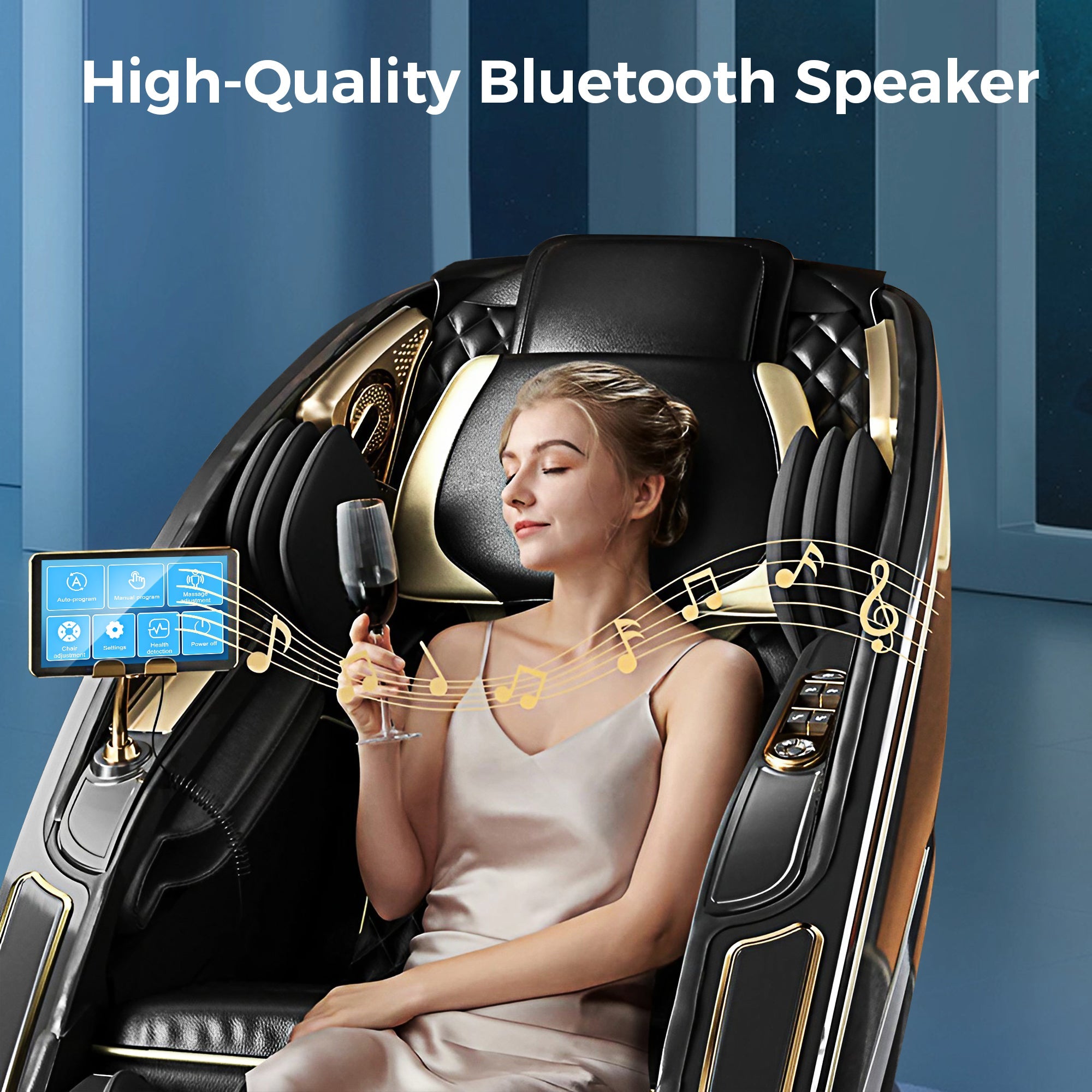 WANKO Elysium SL-Track Zero Gravity Full Body Recliner Massage Chair