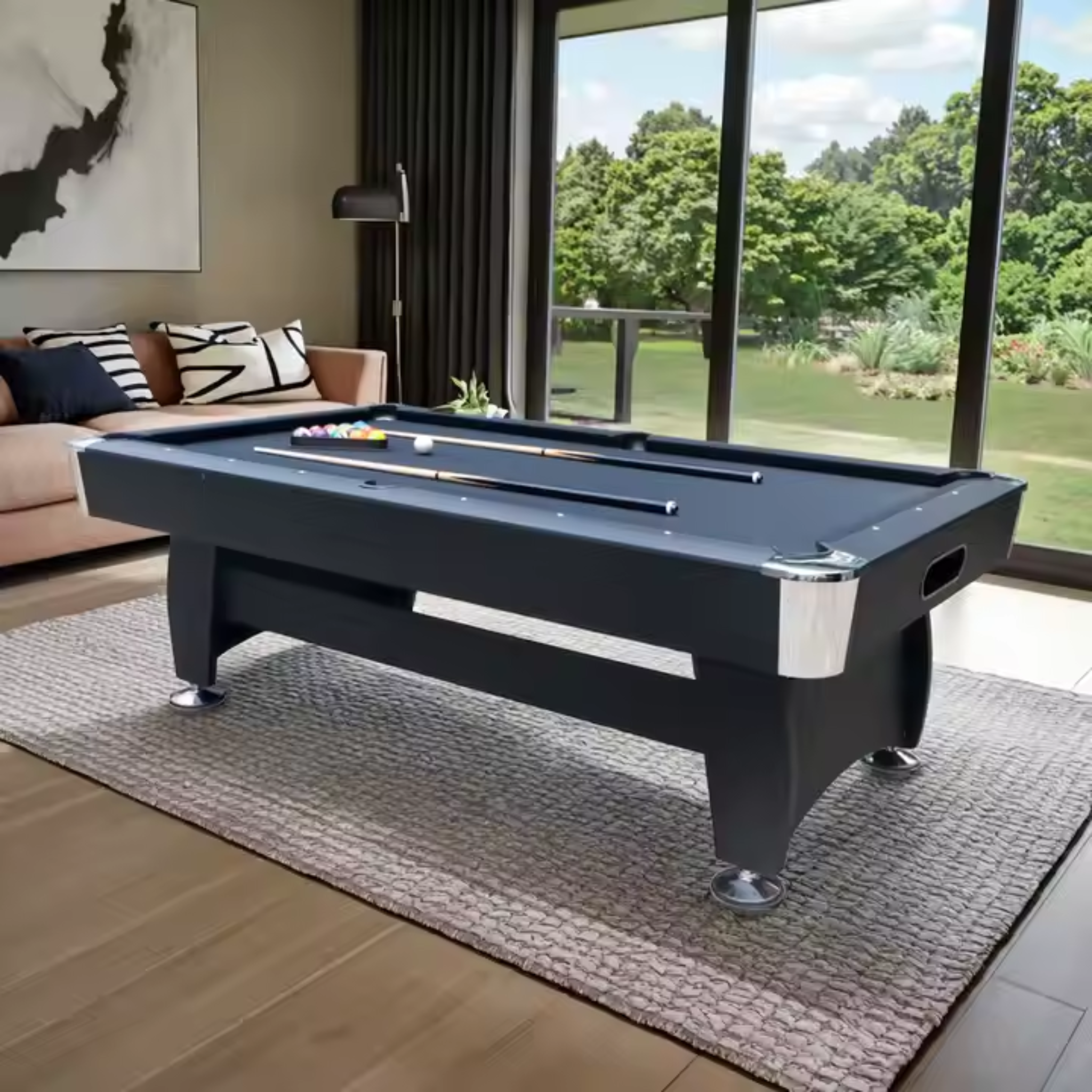 ShadowStrike Black Pro Pool Table black pool table