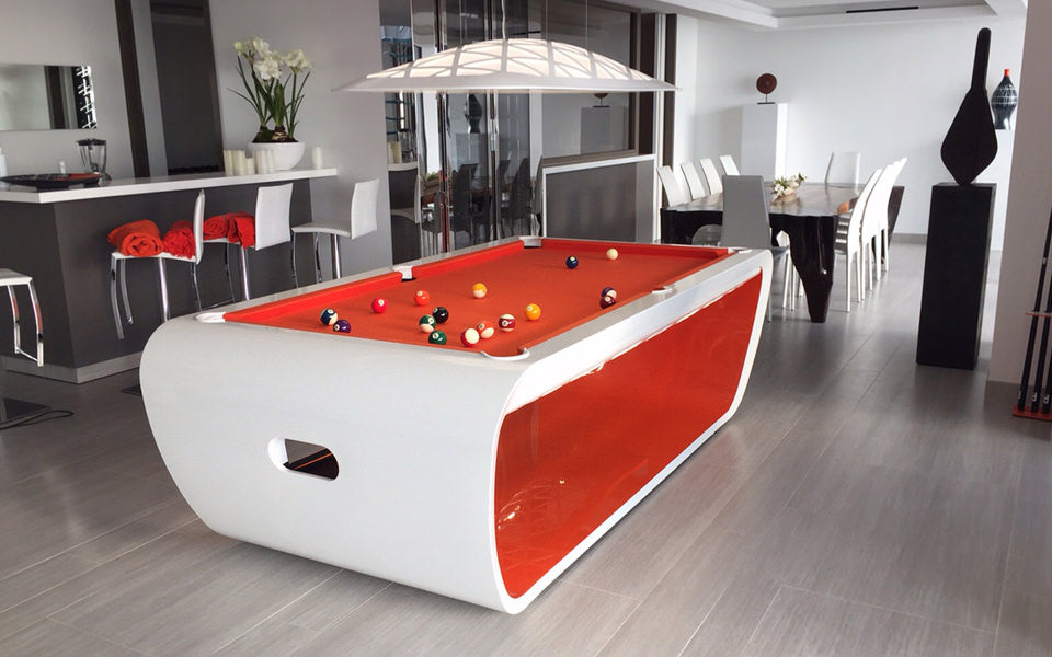 The Blacklight billiard table