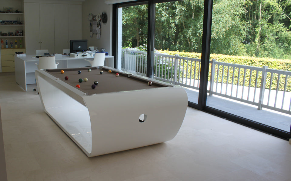 The Blacklight billiard table