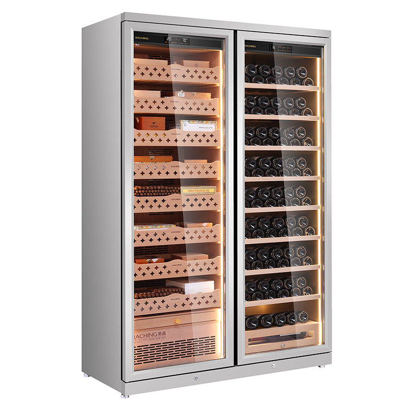 CD1200 (cigar area+wine area) Cigar Humidor