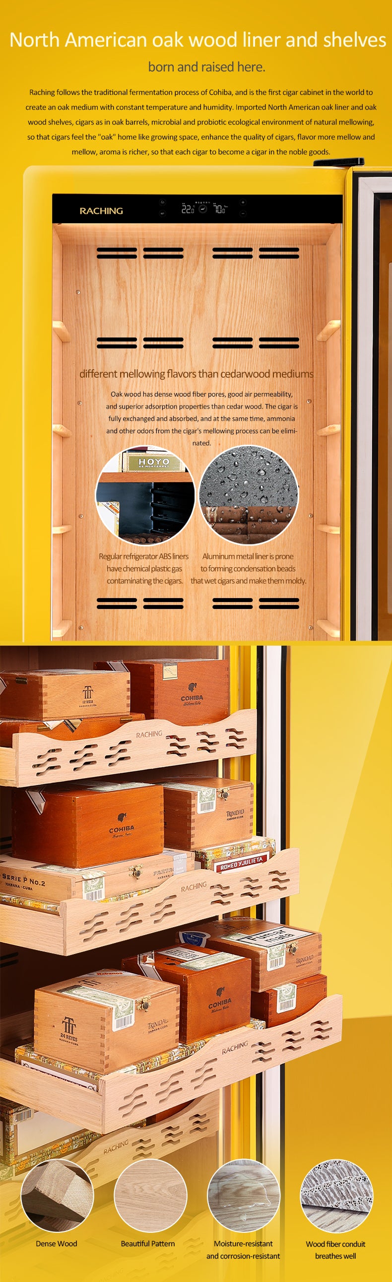 COH300A Cigar Humidor