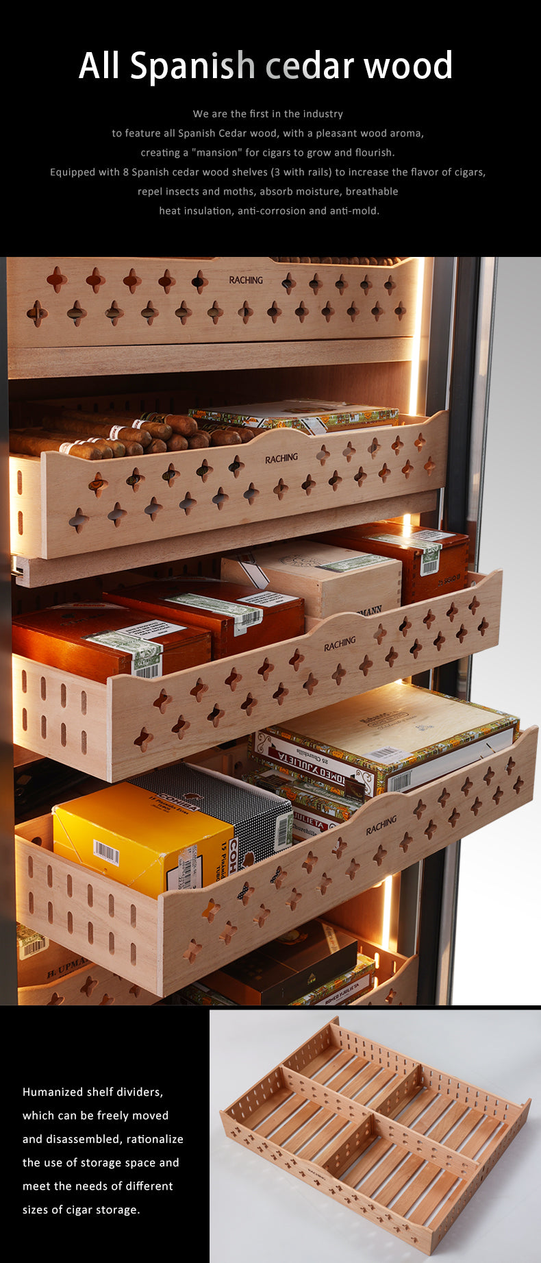 CT48A Cigar Humidor