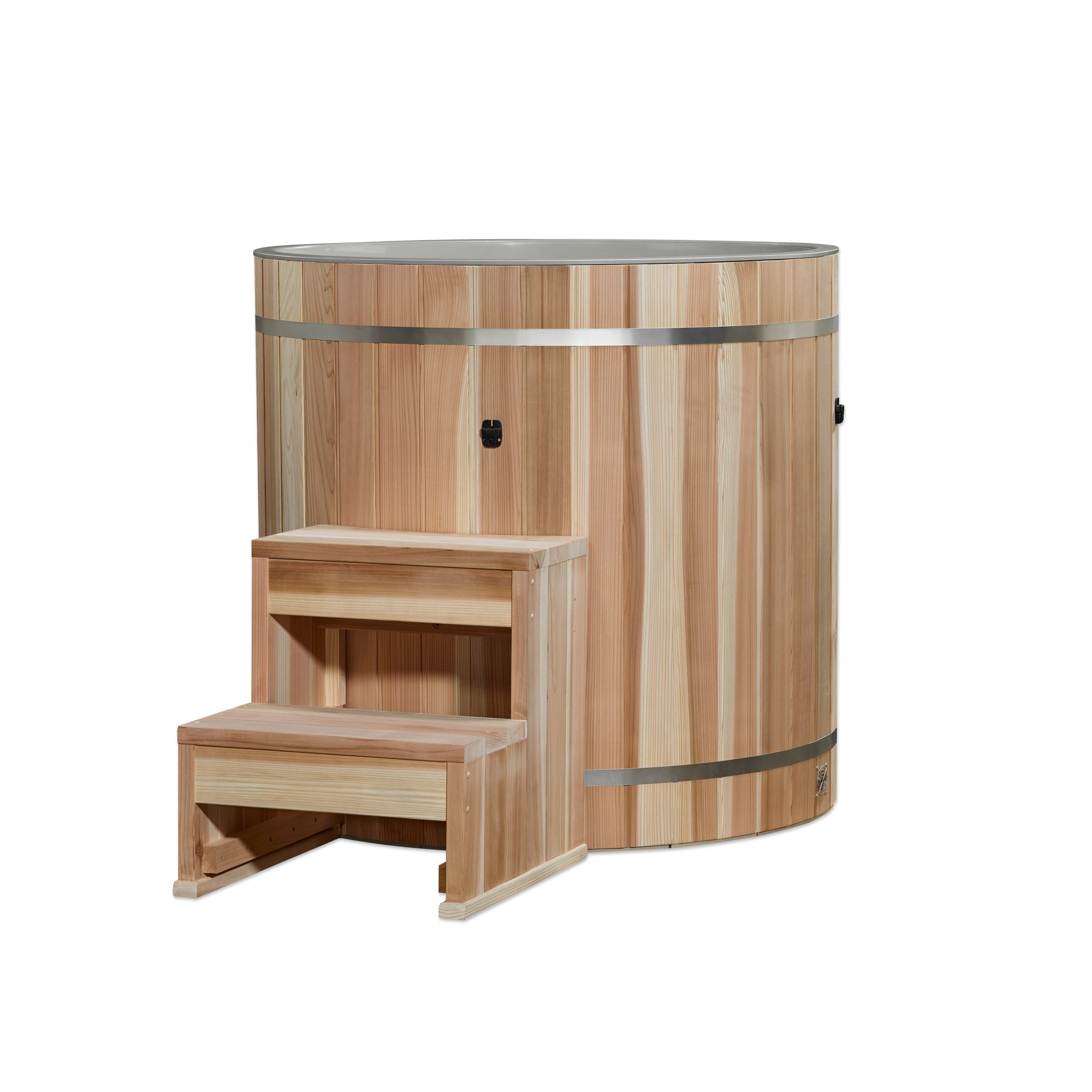 Dynamic Cold Therapy Barrel - Plastic with Pacific Cedar Exterior