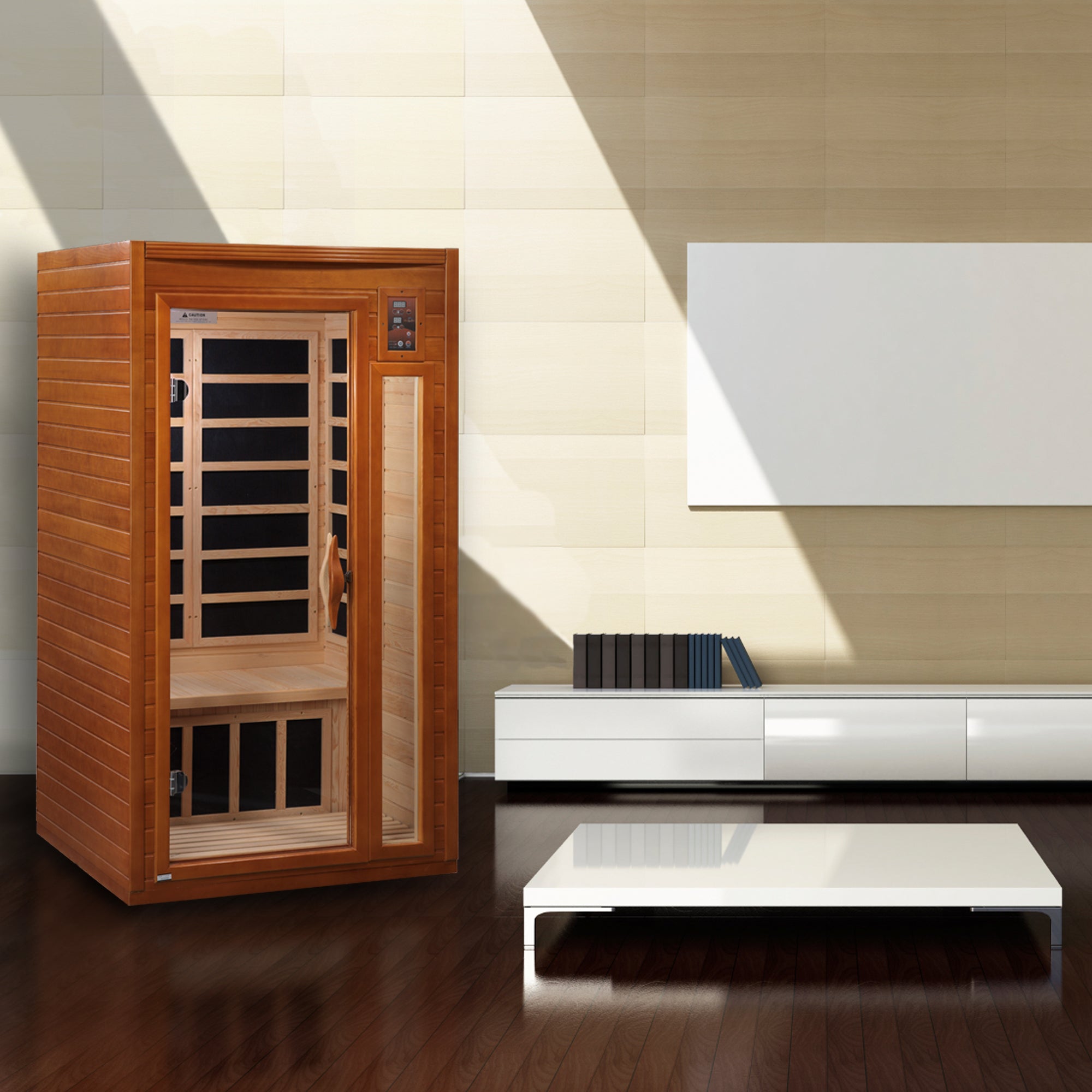 Dynamic Barcelona Elite 1-2-person Ultra Low EMF FAR Infrared Sauna