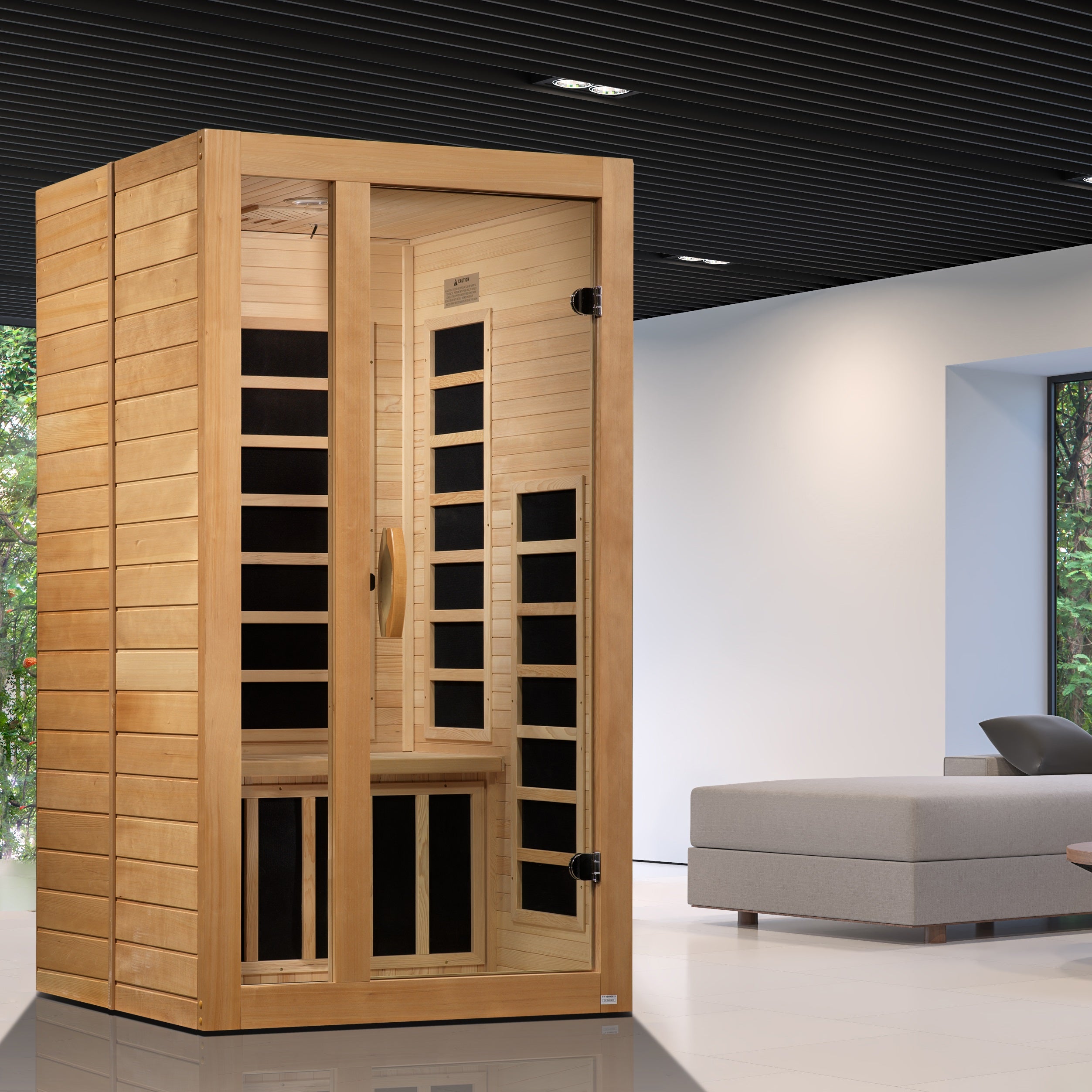 Dynamic Gracia Elite 1-2-person Ultra Low EMF FAR Infrared Sauna