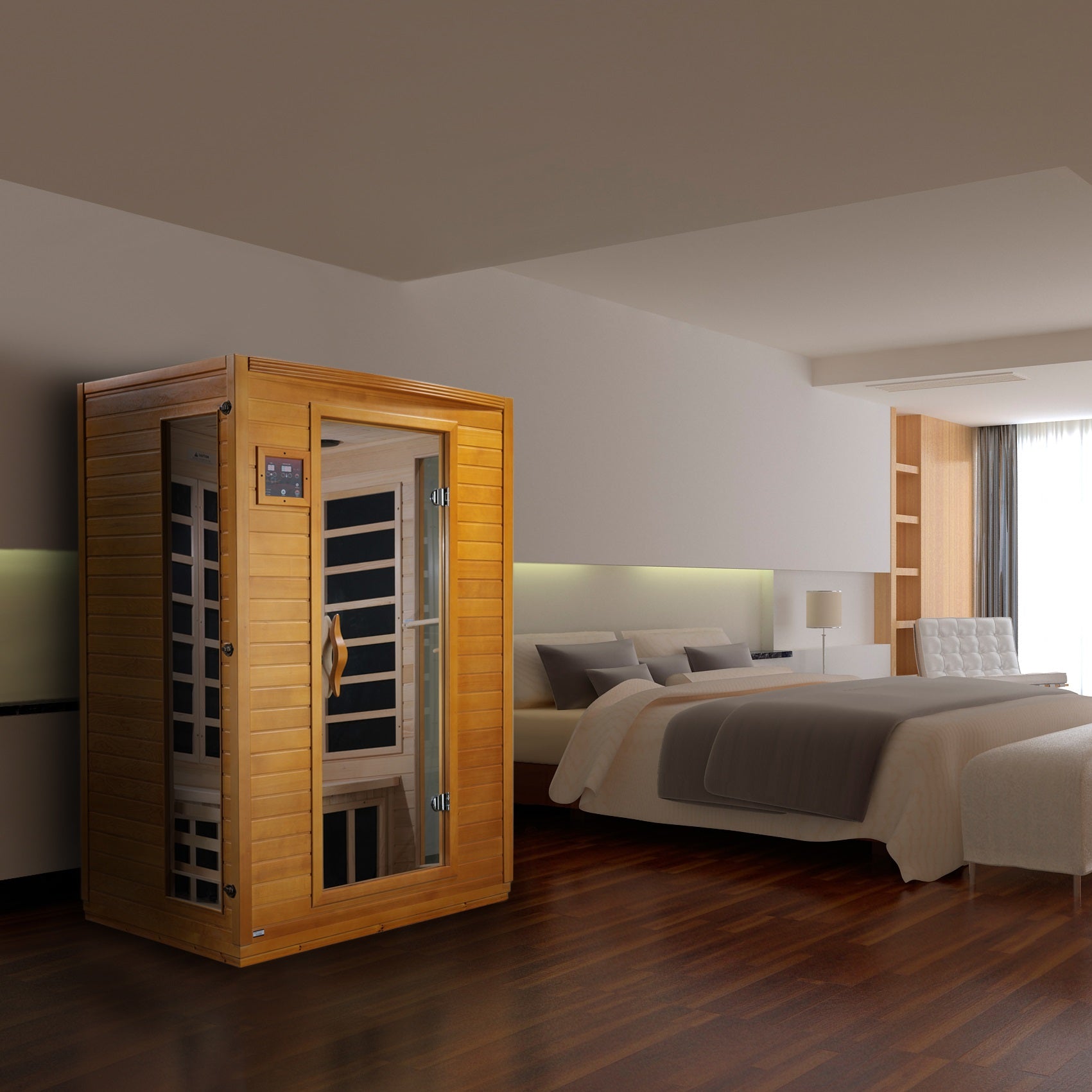 Dynamic Versailles Elite 2-person Ultra Low EMF FAR Infrared Sauna
