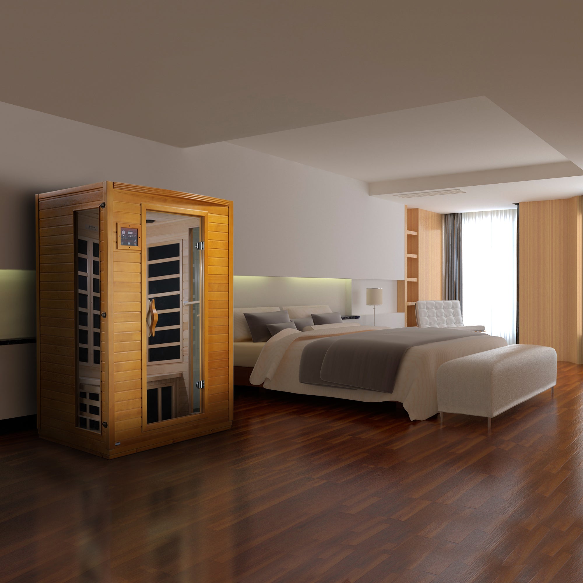 Dynamic Versailles Elite 2-person Ultra Low EMF FAR Infrared Sauna