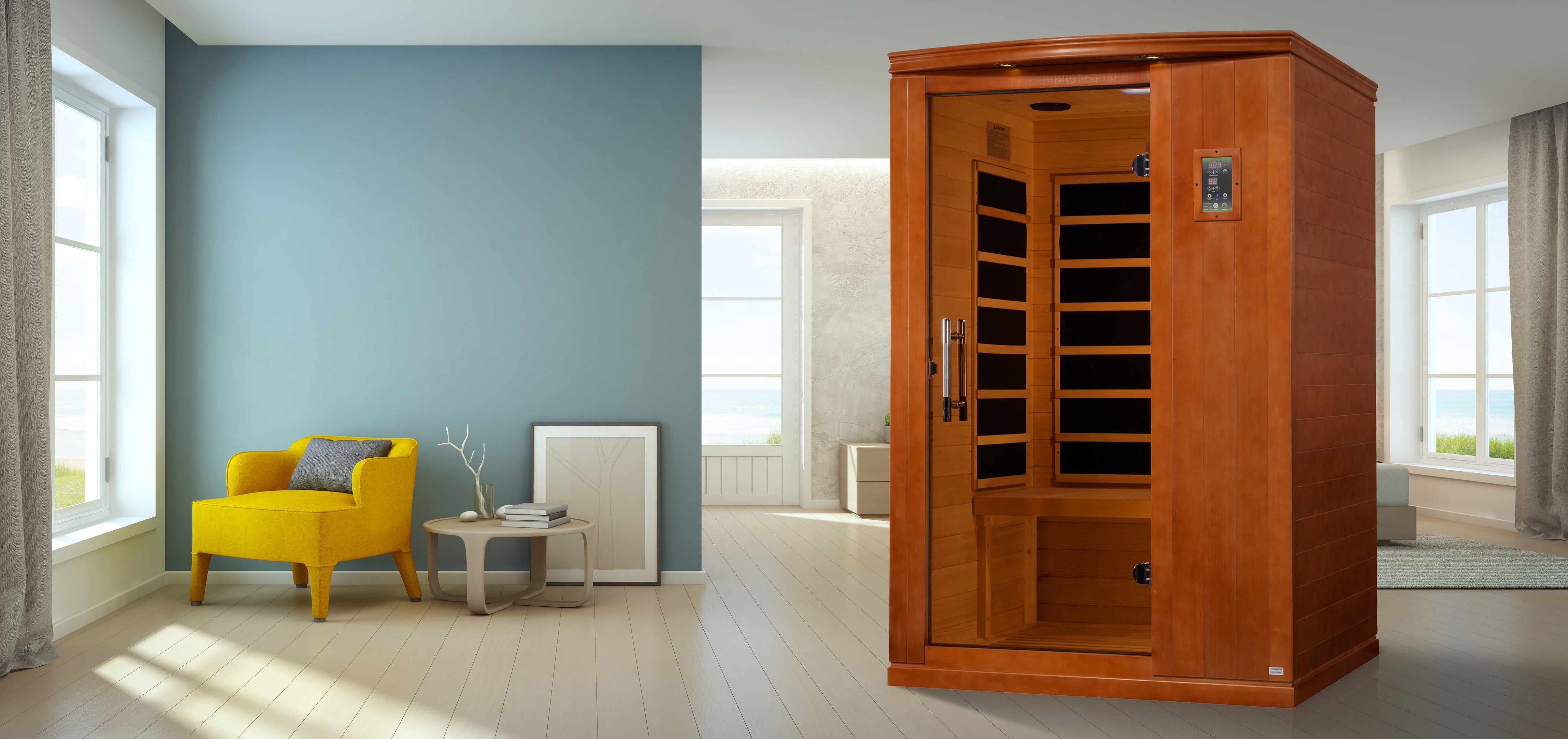 Dynamic Venice Elite 2-person Ultra Low EMF FAR Infrared Sauna