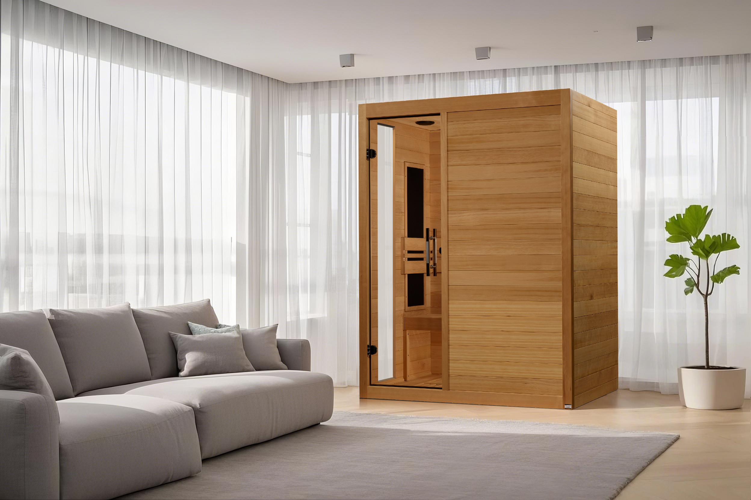 Dynamic Toscana Elite 3-person Ultra Low EMF FAR Infrared Sauna