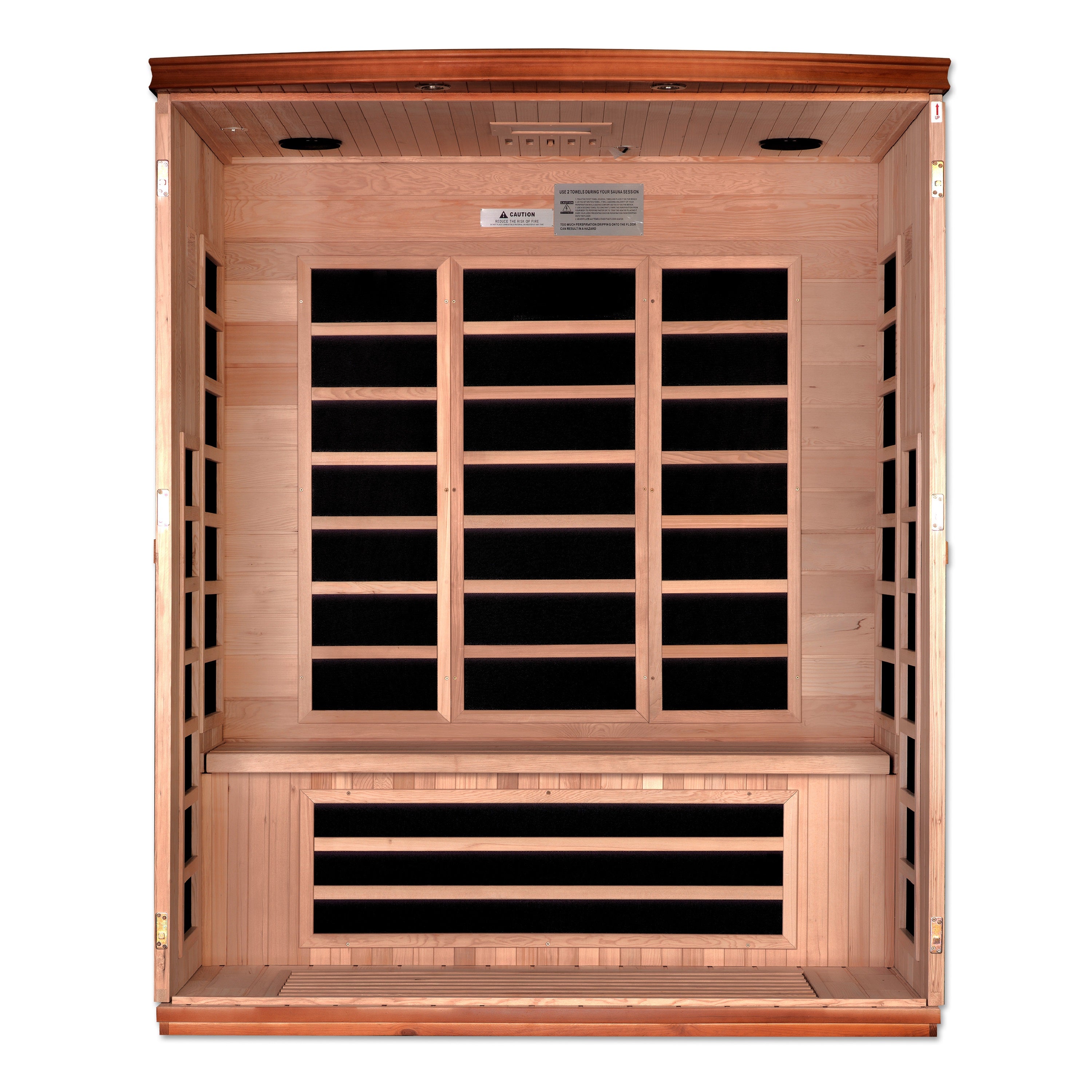 Dynamic Lugano Elite 3-person Ultra Low EMF FAR Infrared Sauna