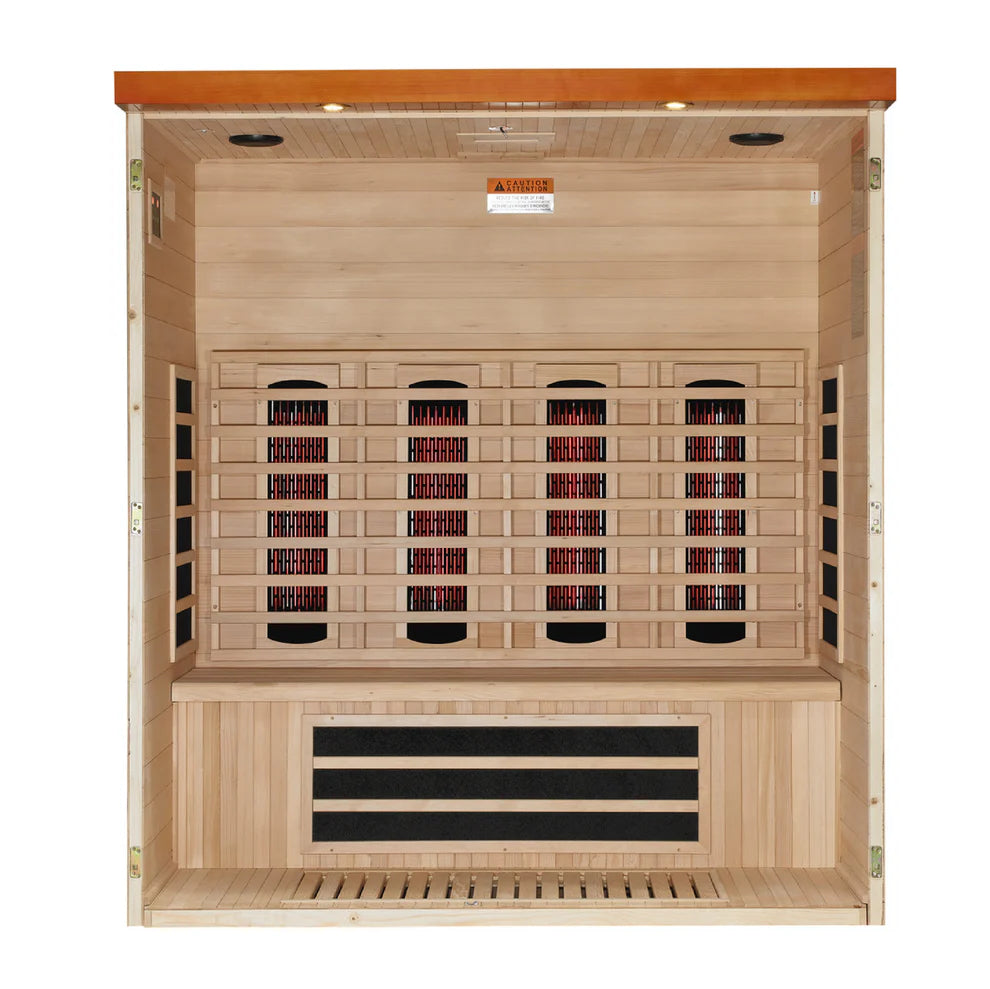 Dynamic Vila Grande 4-Person Full Spectrum Near Zero EMF FAR Infrared Sauna