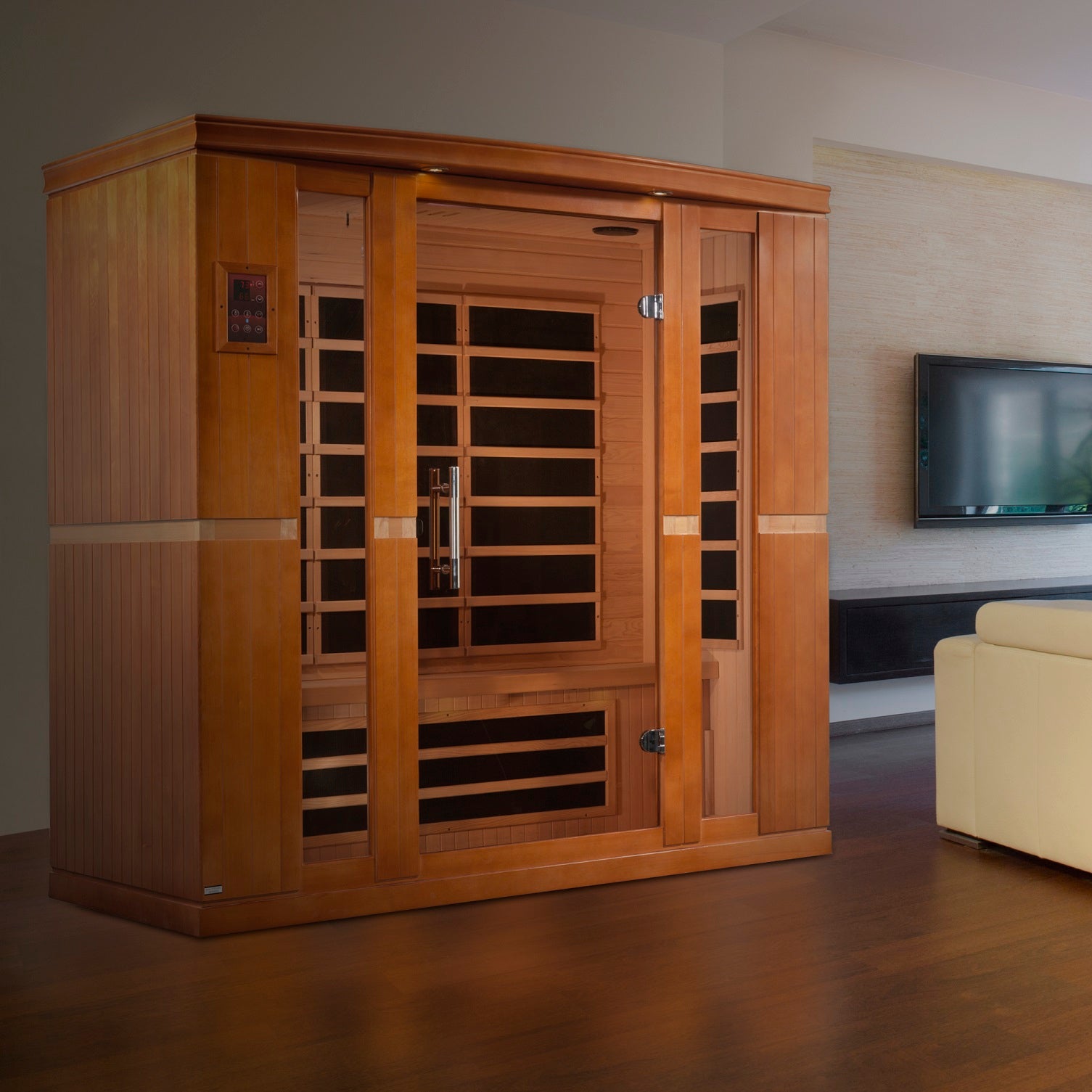 Dynamic Bergamo Elite 4-person Ultra Low EMF FAR Infrared Sauna